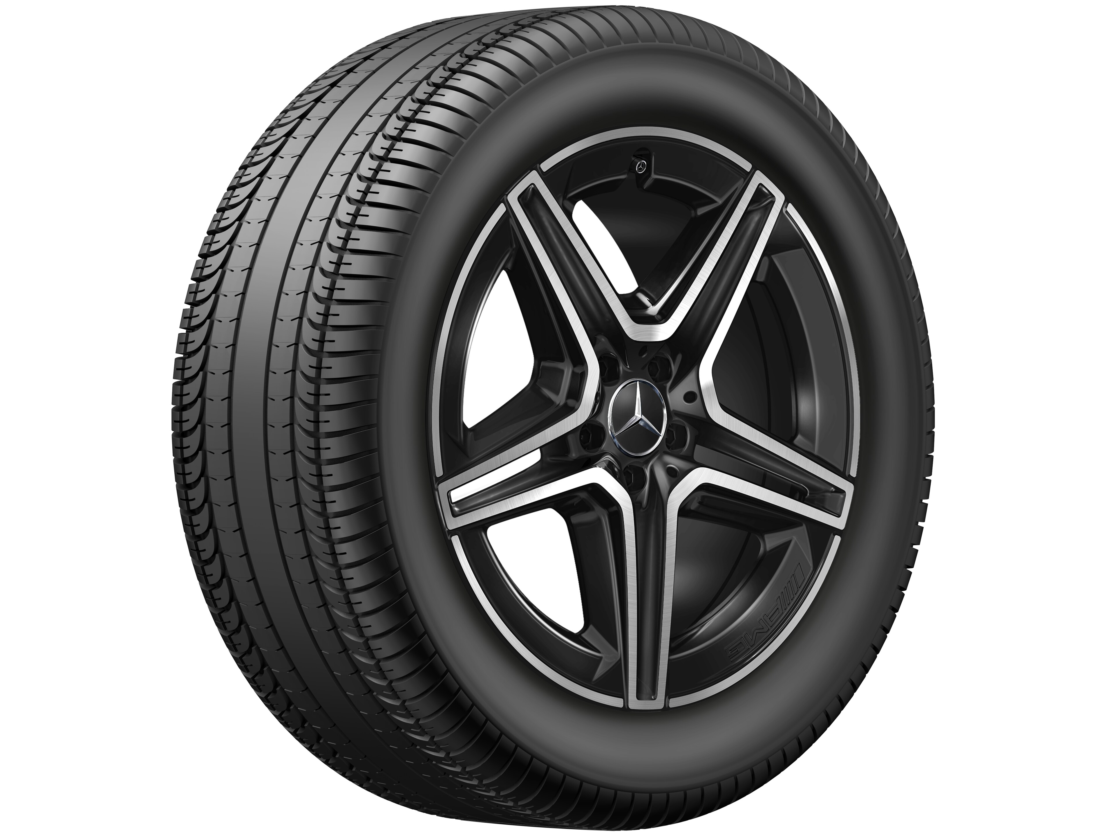 Mercedes-Benz - AMG 5-Doppelspeichen-Rad, 50,8 cm (20 Zoll), glanz AMG 5-Doppelspeichen-Rad, 50,8 cm (20 Zoll), glanz