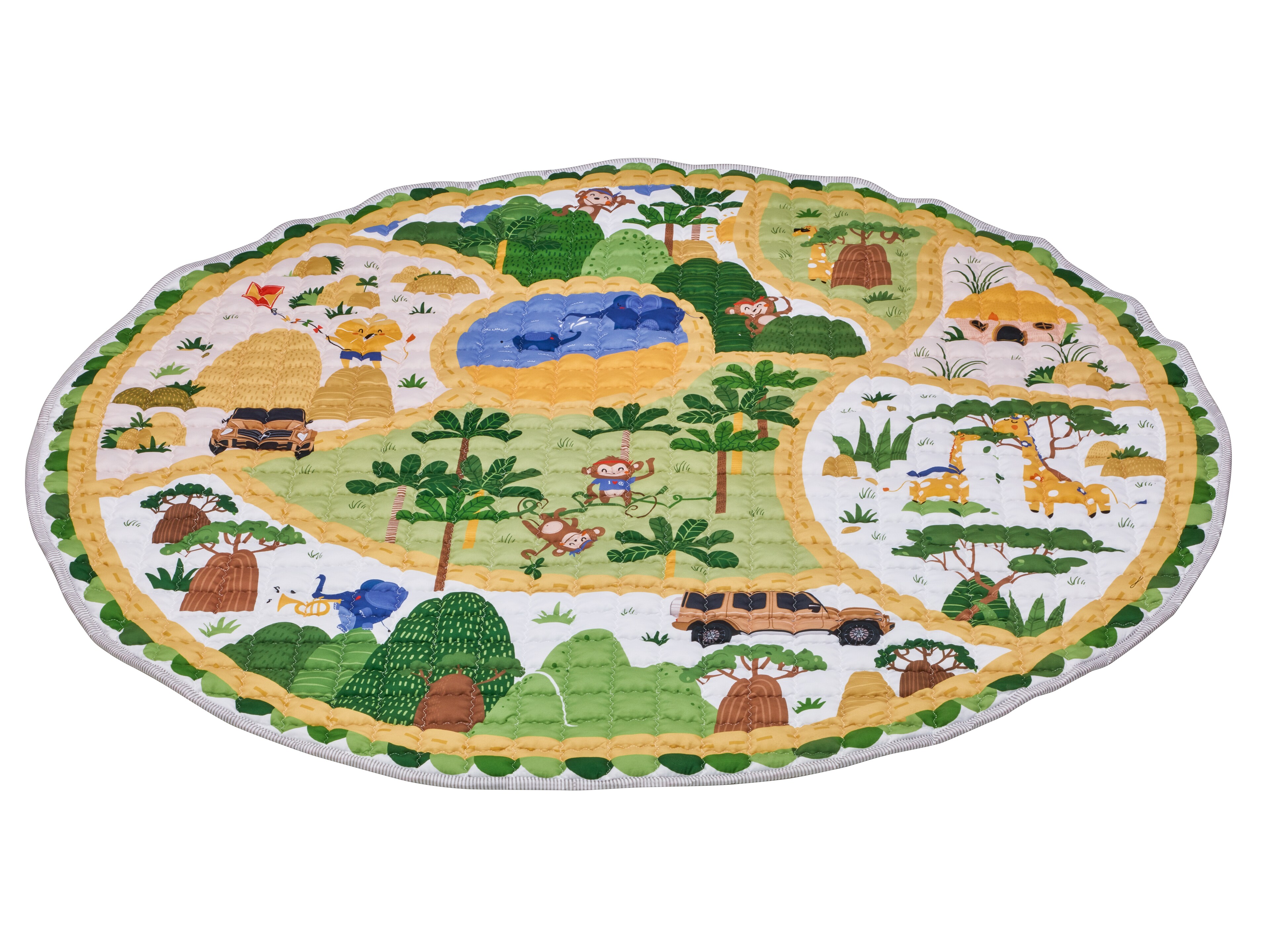 Spieldecke 2in1, Safari