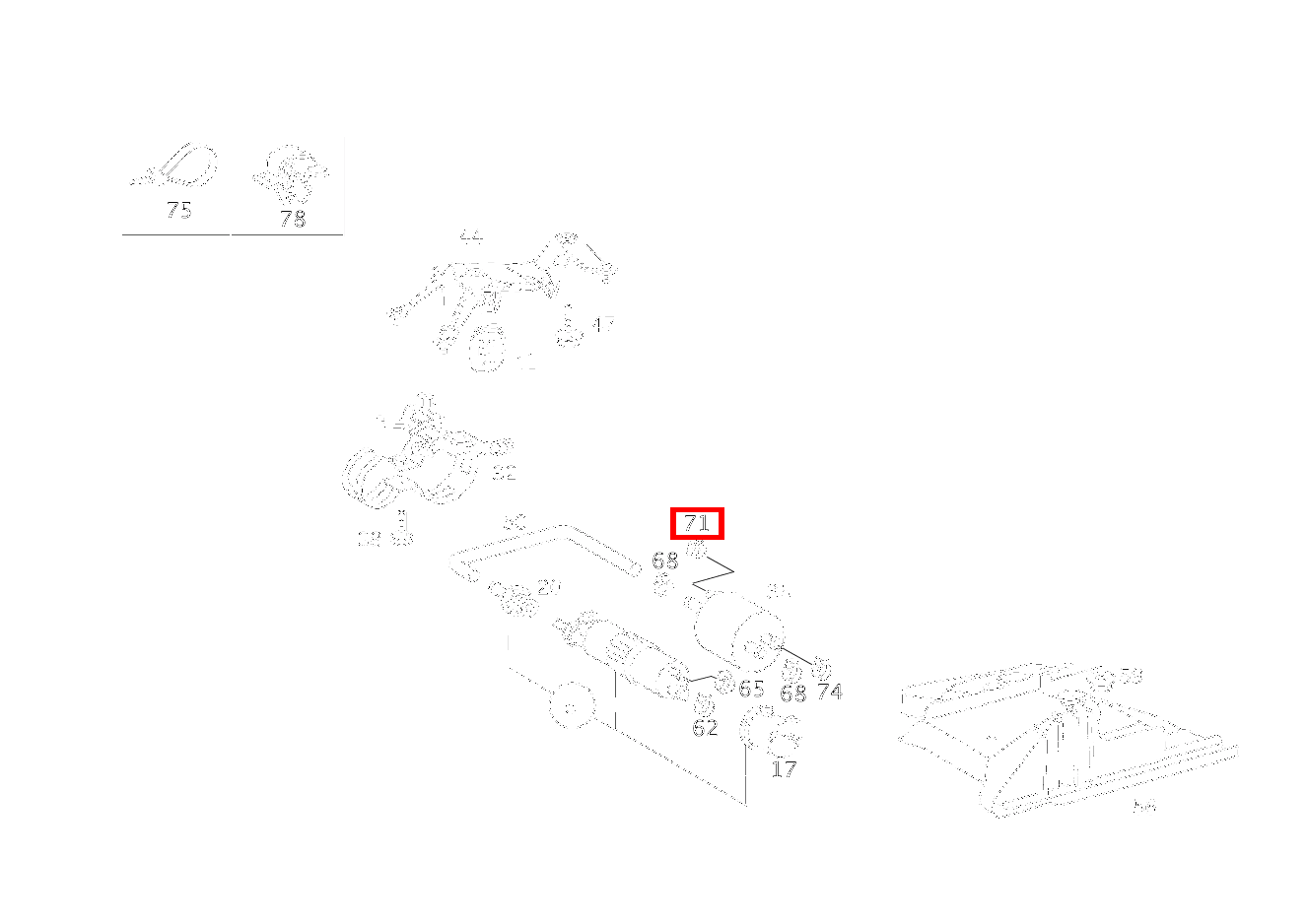 Schelle RUECKLAUFLEITUNG AN KRAFTSTOFFILTER 15.5- 17.5 MM; 15.5-17.5 MM CLK 55 AMG CABR. 208