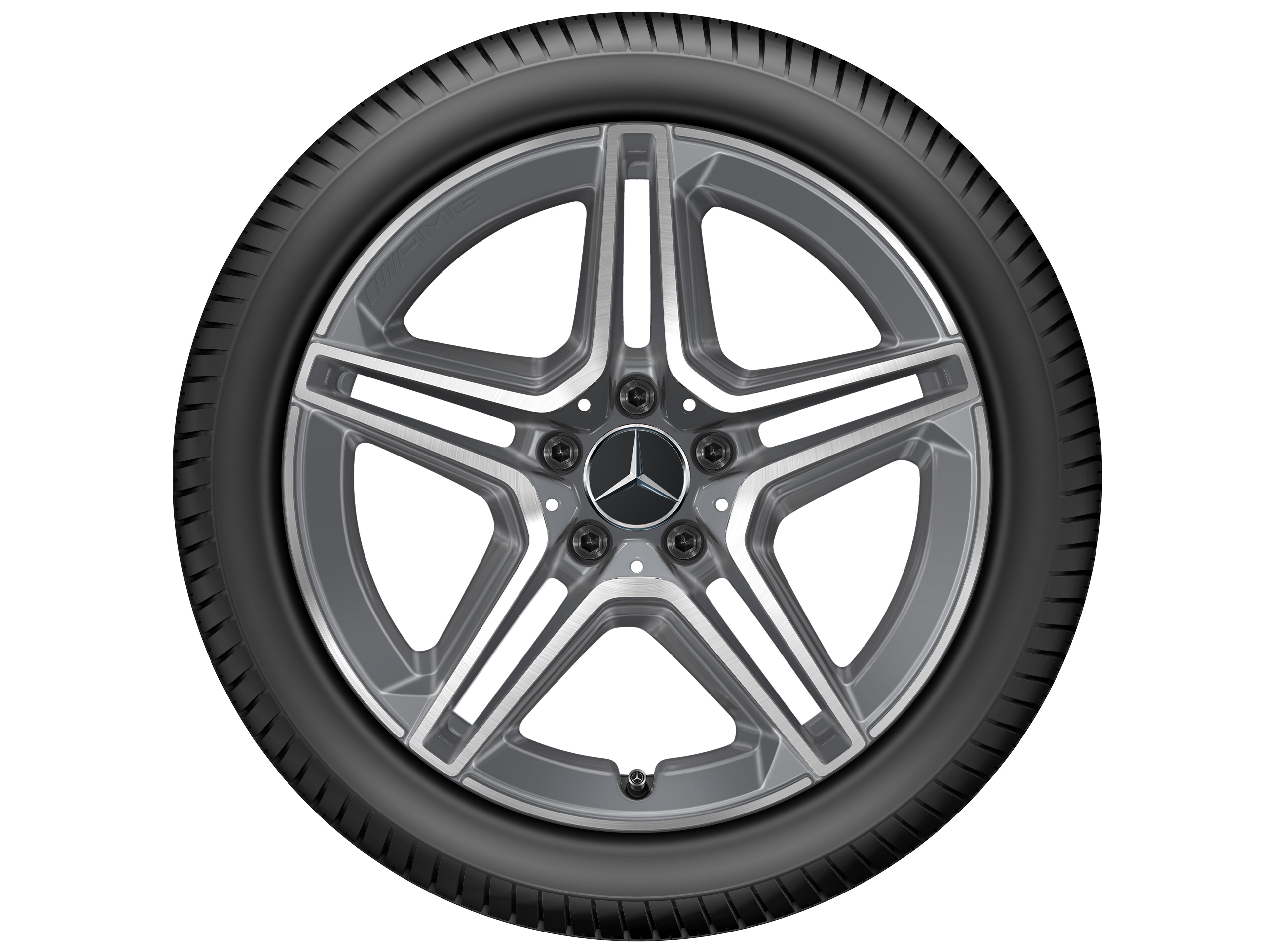 Mercedes-Benz - AMG 5-Doppelspeichen-Rad, 45,7 cm (18 Zoll) AMG 5-Doppelspeichen-Rad, 45,7 cm (18 Zoll)