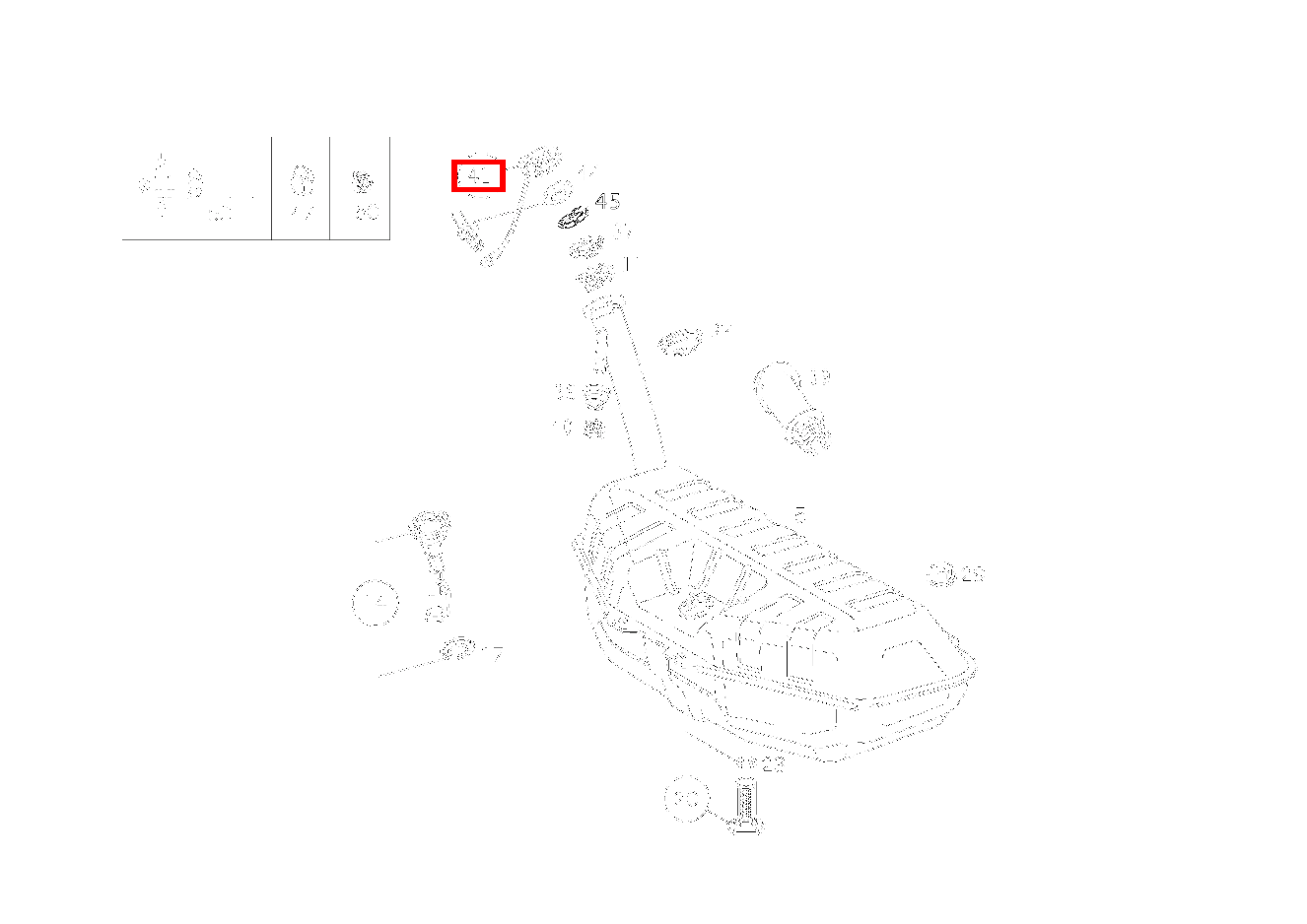 Tankverschluss E420T 210 Tankverschluss E420T 210