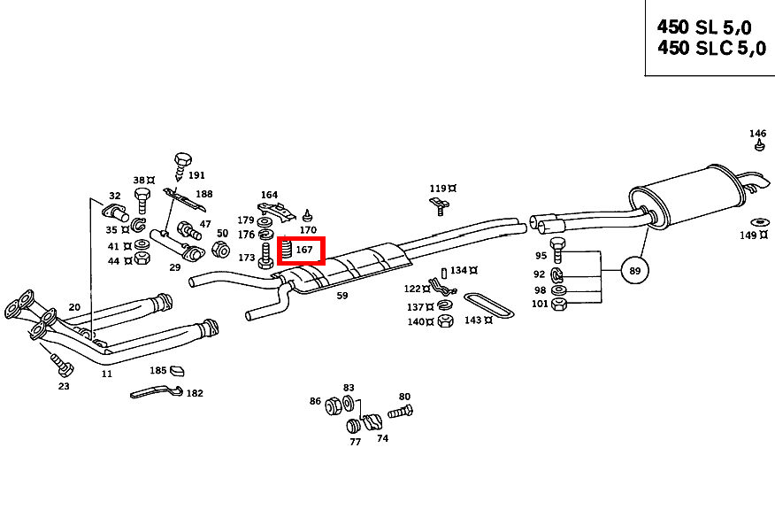 Gummipuffer AUFHAENGUNG NACHSCHALLDAEMPFER SLC 107, /8 115, SE 126  