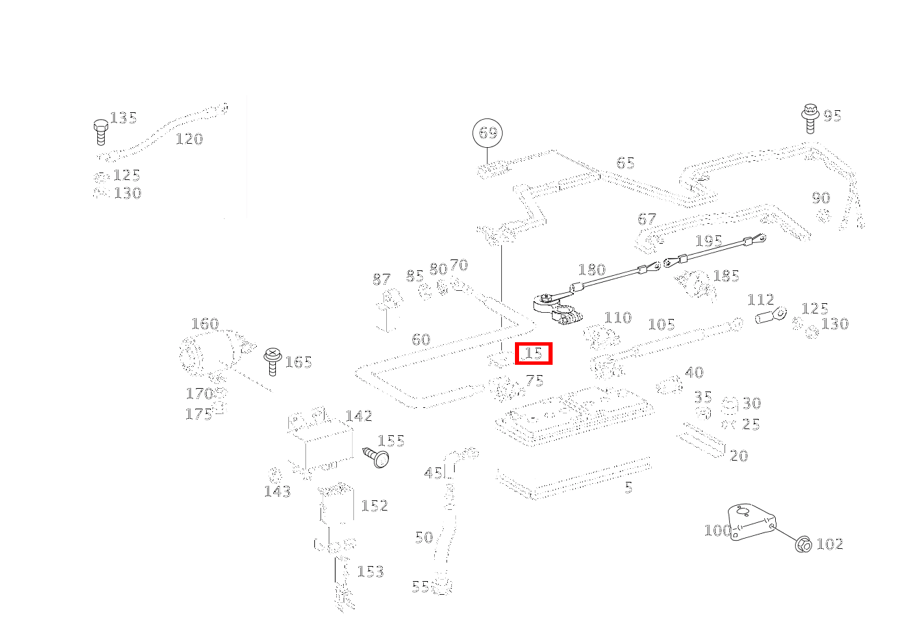 Schutzkappe BATTERIE 416 4X2 3550 460