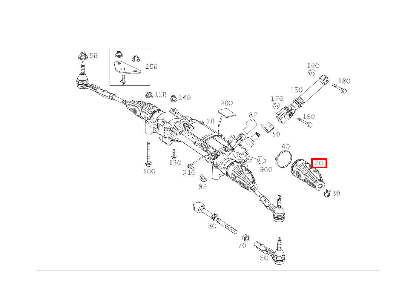 Faltenbalg Mercedes-Maybach S 560 4MATIC 222 Faltenbalg Mercedes-Maybach S 560 4MATIC 222