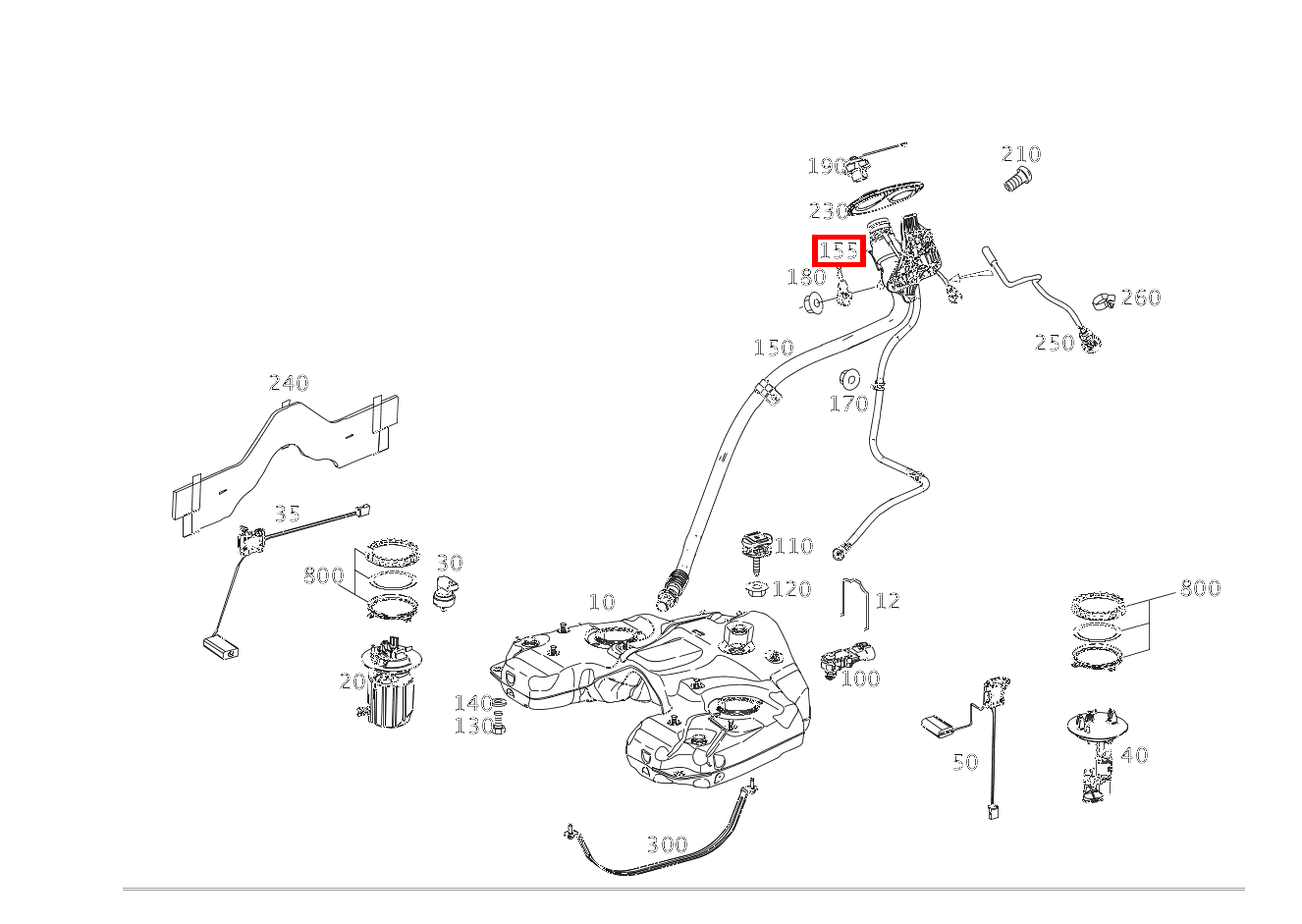 Kabelschuh, Sonderform MASSELEITUNG TANKSTUTZEN; 1.0 -2.0 MM2 M6 Mercedes-AMG GLE 43 4MATIC Coupé 293