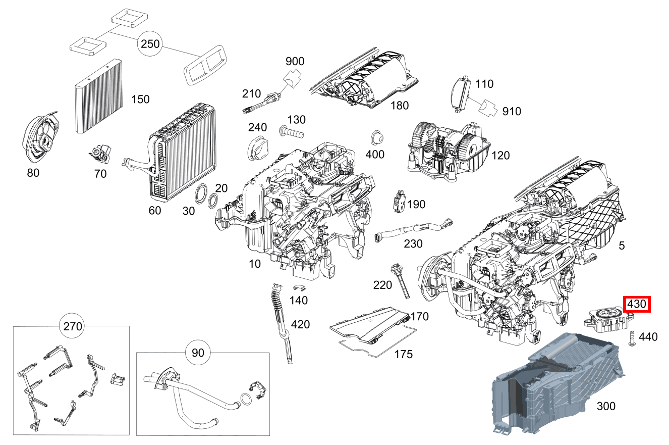 GASSENSOR AN KLIMAKASTEN Mercedes-Maybach S 560 222 GASSENSOR AN KLIMAKASTEN Mercedes-Maybach S 560 222