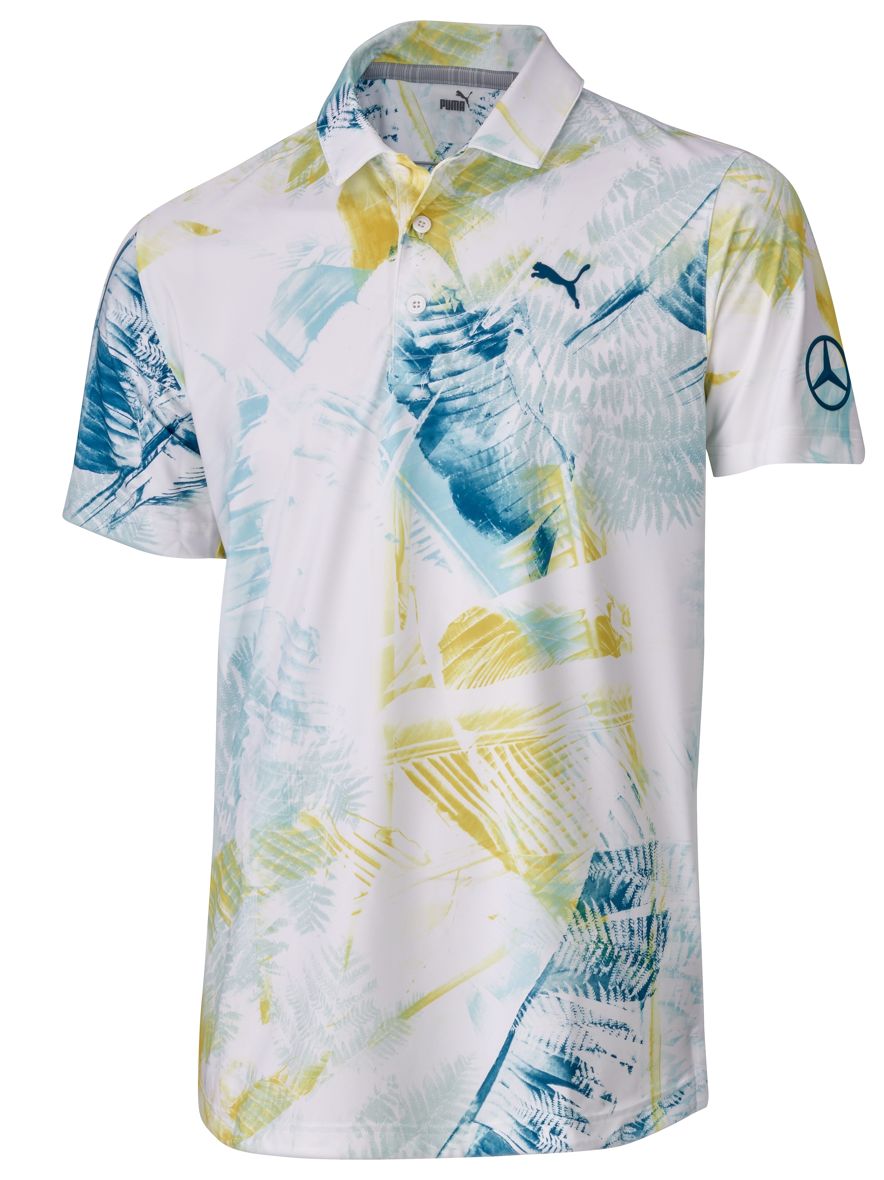 Golf-Poloshirt Herren, weiß