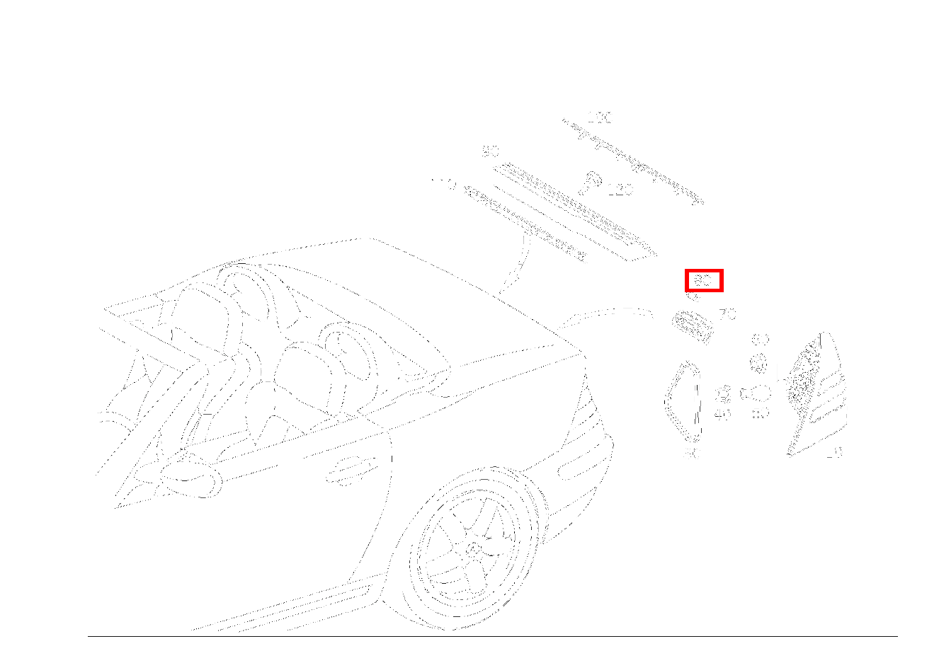 Glühlampe KENNZEICHENLEUCHTE; 12V-5W SLK 320 AMG KOMP 170