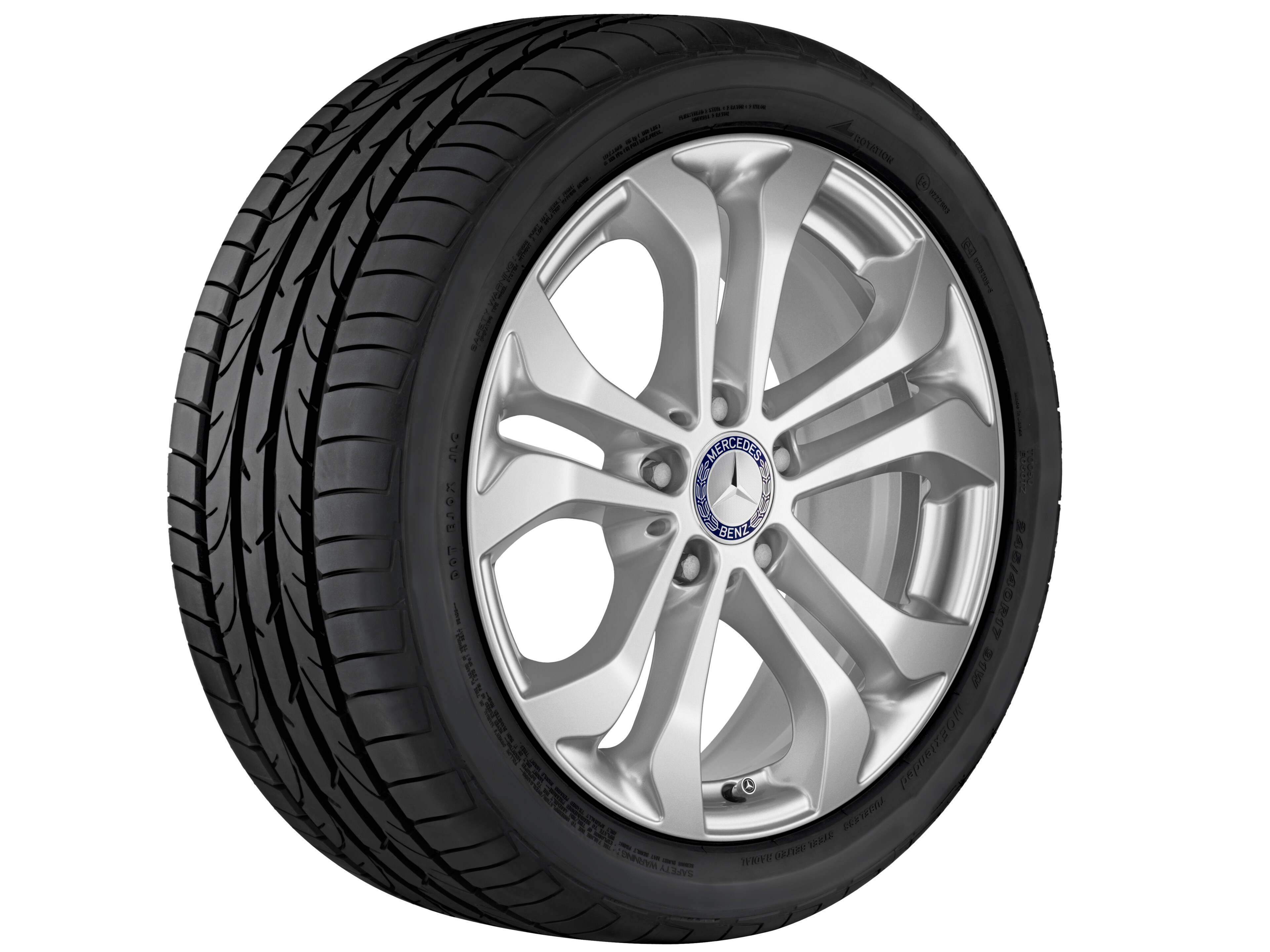 5-Doppelspeichen-Rad, 43,2 cm (17 Zoll)