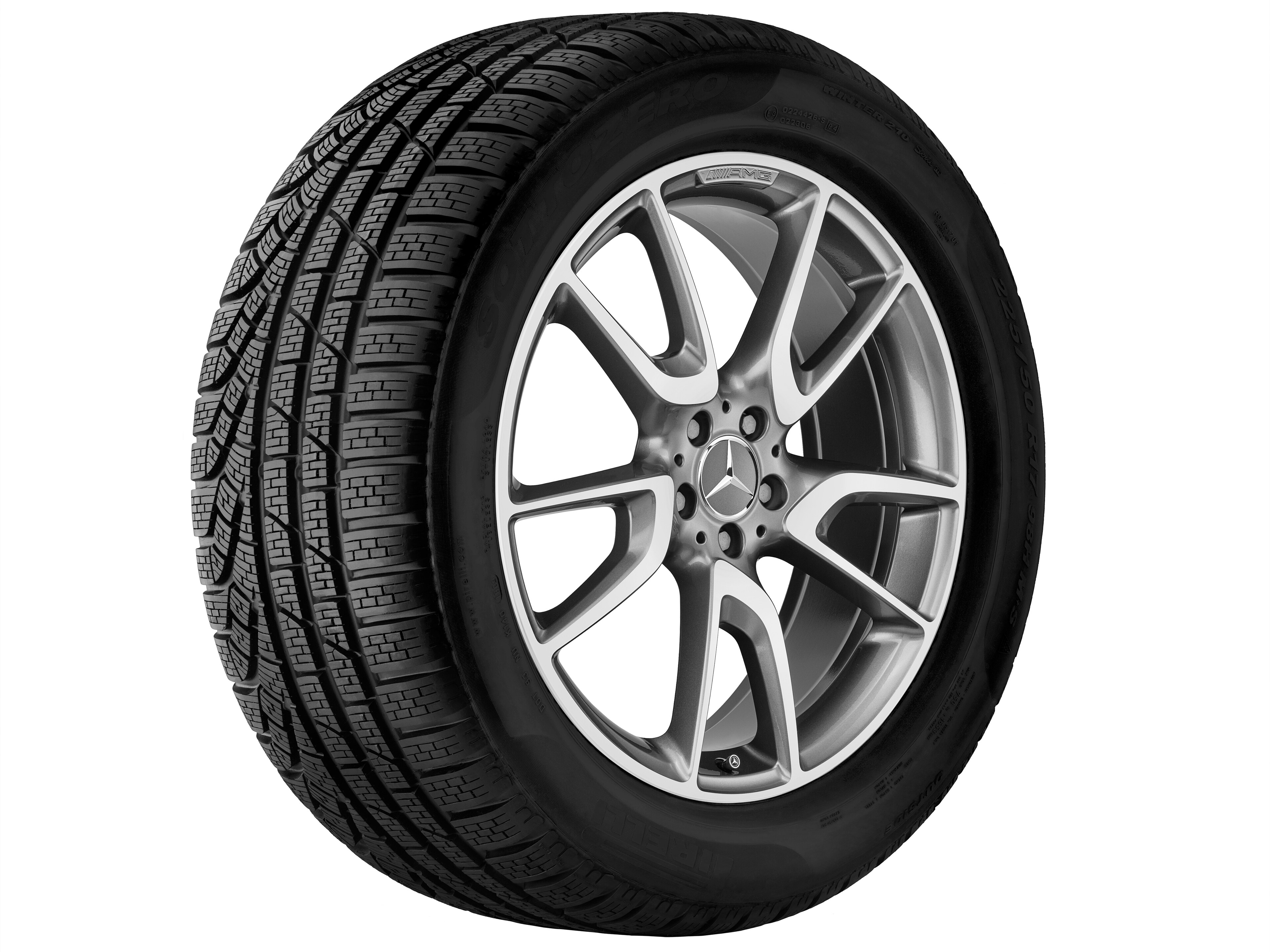 Mercedes-Benz - AMG 5-Doppelspeichen-Rad, 53,3 cm (21 Zoll) AMG 5-Doppelspeichen-Rad, 53,3 cm (21 Zoll)