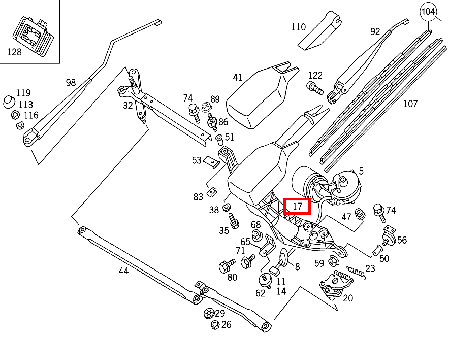 Getriebe MIT PLATINE S 350 Turbodiesel 140 Getriebe MIT PLATINE S 350 Turbodiesel 140