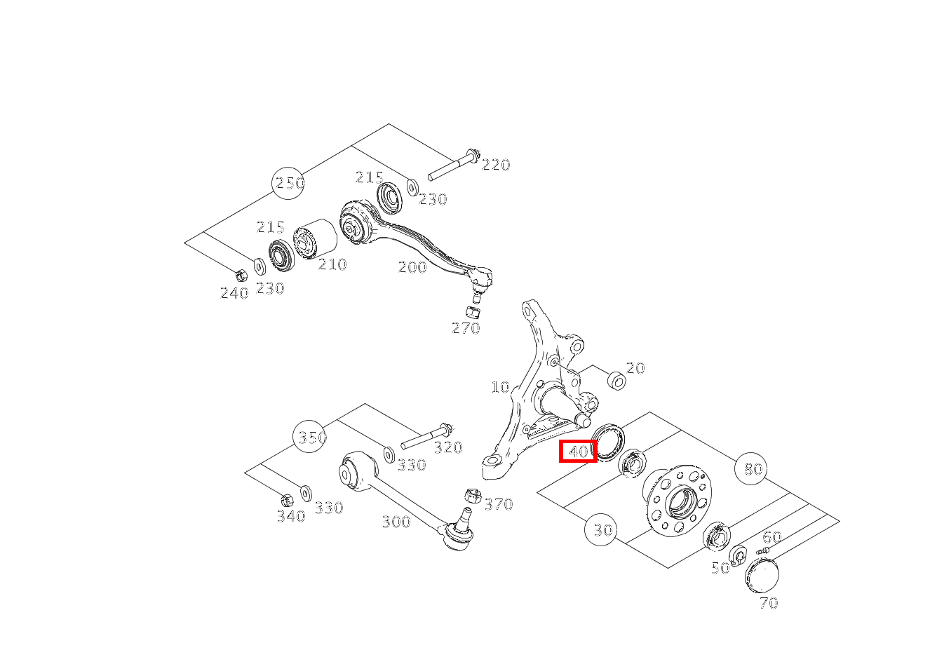 Elastomerformdichtung C 180 KOMPRESSOR T-Modell BlueEFFICIENCY 240