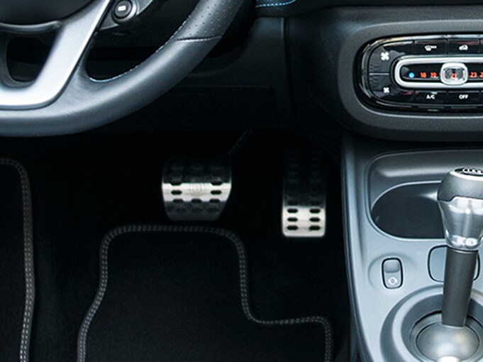 BRABUS Sportpedalauflagen, für Automatikgetri