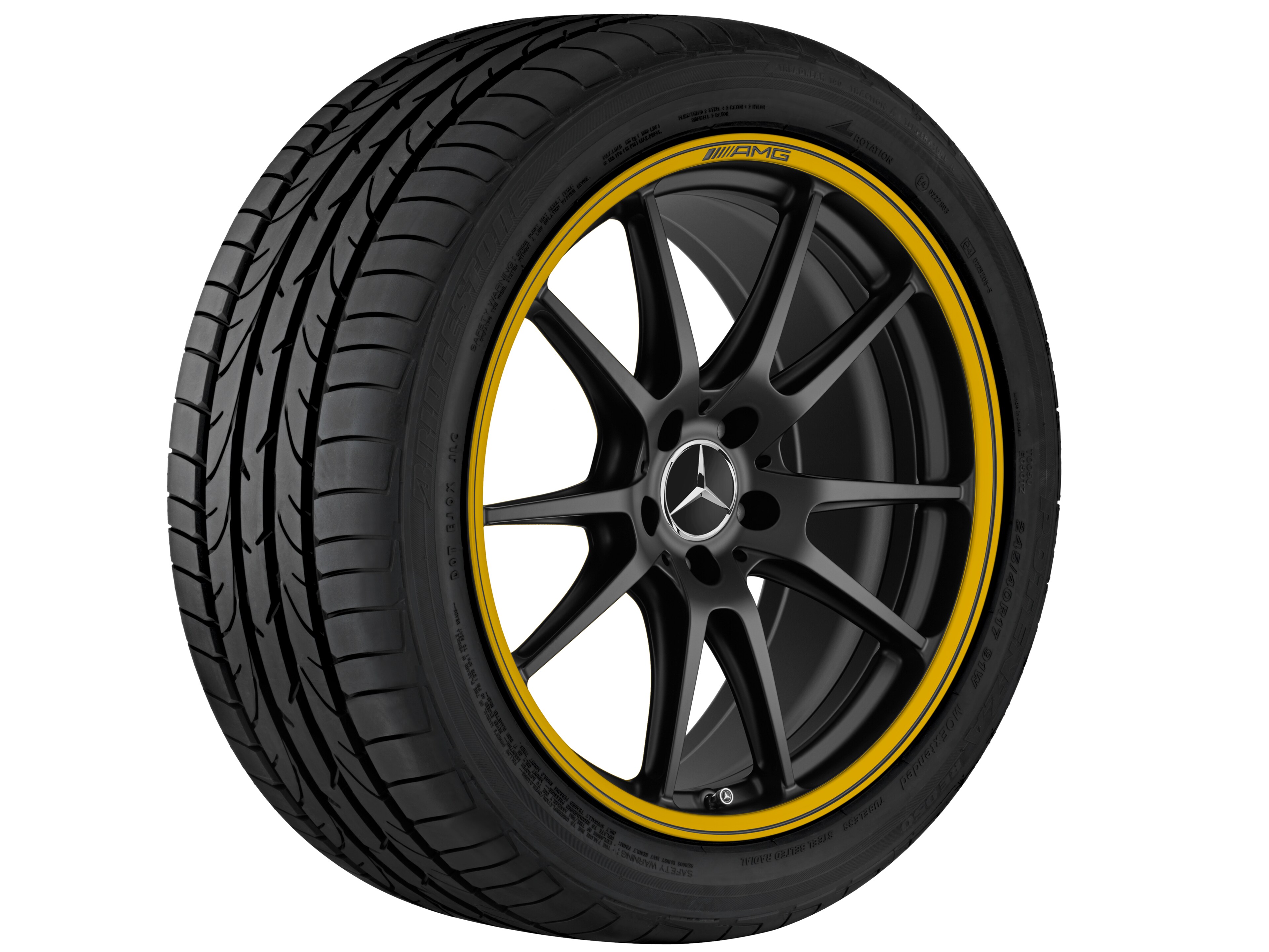 Mercedes-Benz - AMG Schmiederad im 5-Doppelspeichen-Design, 5 AMG Schmiederad im 5-Doppelspeichen-Design, 5