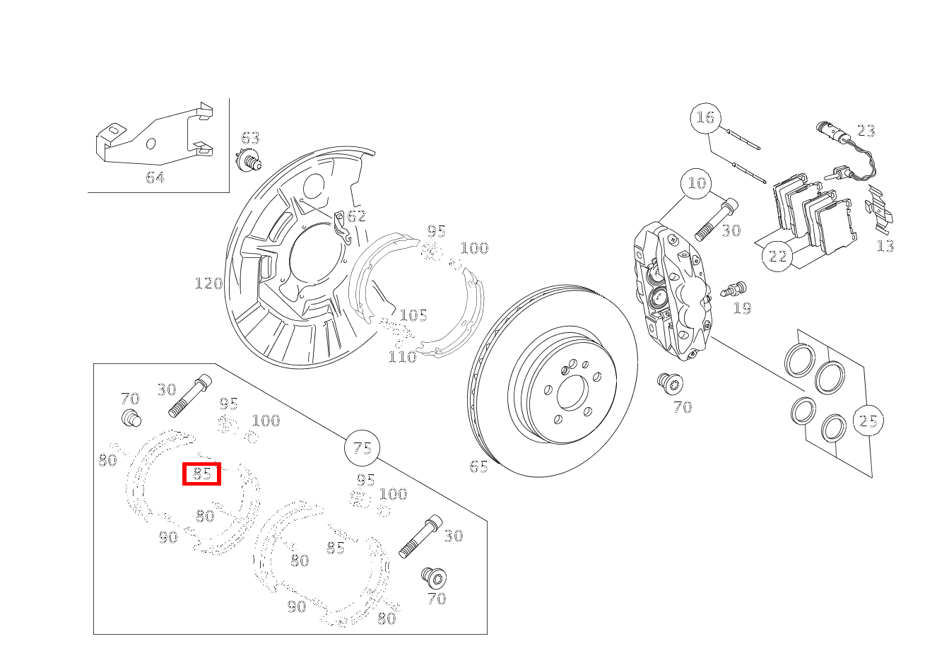 Zugfeder BREMSBACKENRUECKHOLUNG Maybach 62 S (langer Radstand) 240 Zugfeder BREMSBACKENRUECKHOLUNG Maybach 62 S (langer Radstand) 240