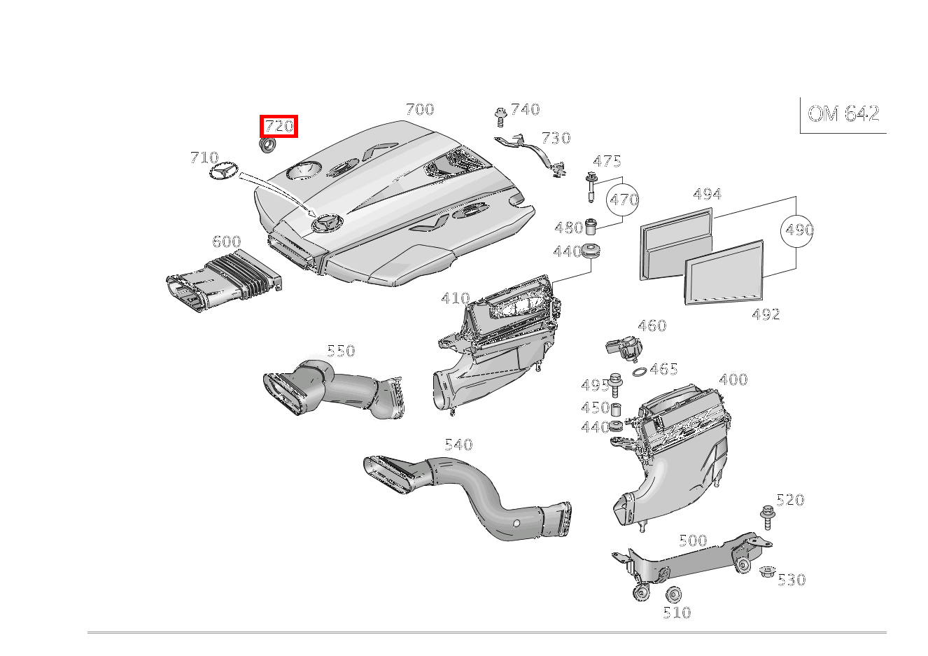 Elastomerlager M 166, GLE 292, SLK / SLC 172 und weitere kaufen
