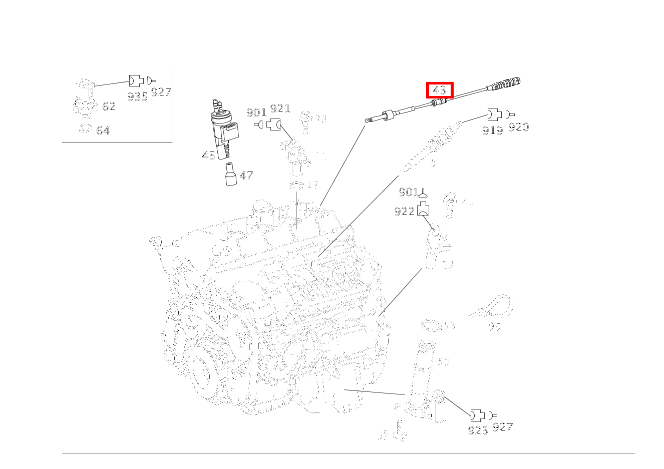 Temperatursensor In Abgaskrümmer E220CDI 211 Temperatursensor In Abgaskrümmer E220CDI 211