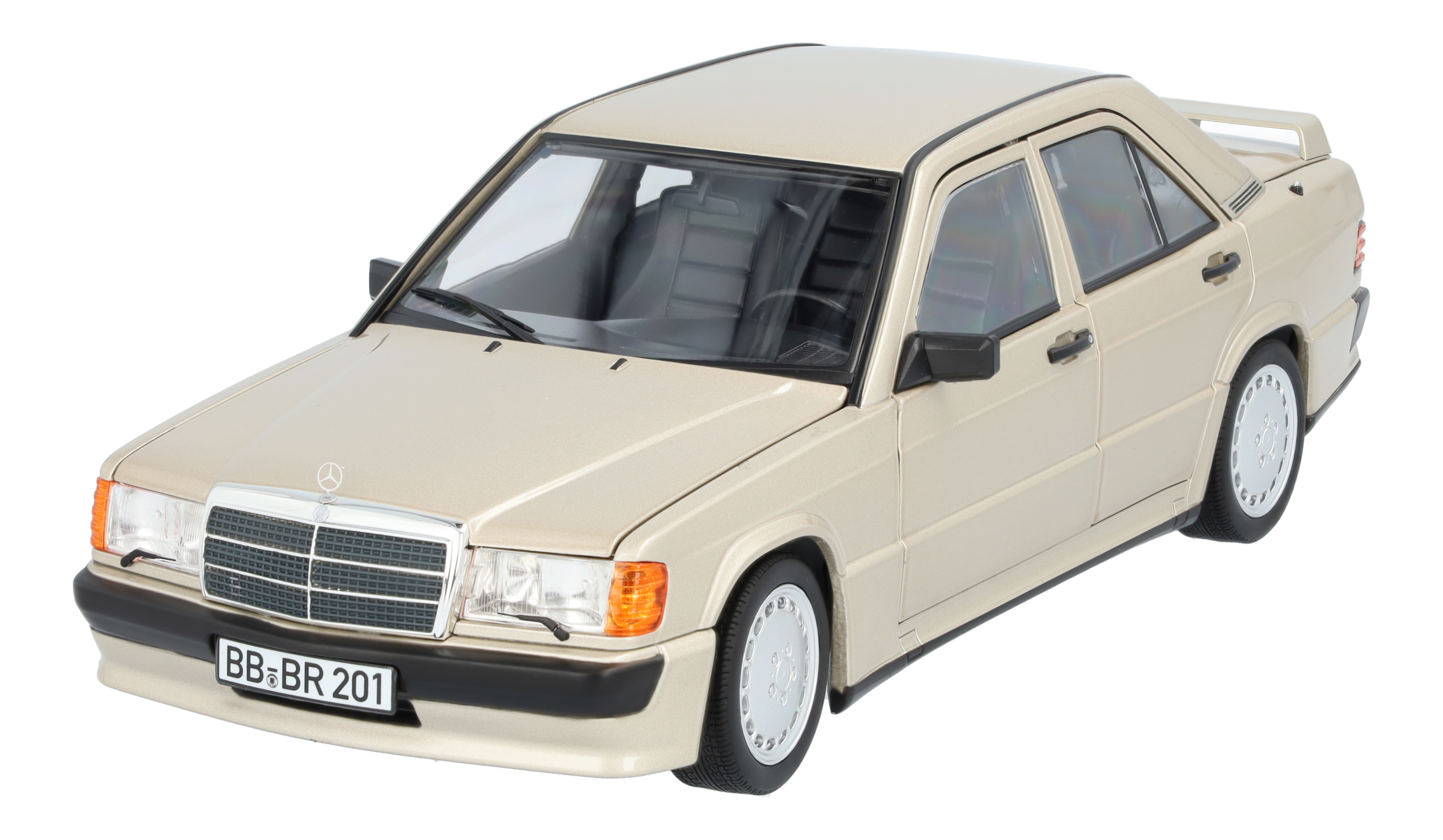 190 E 2.3-16 W 201 (1984-1988) silberfarben, 1:18