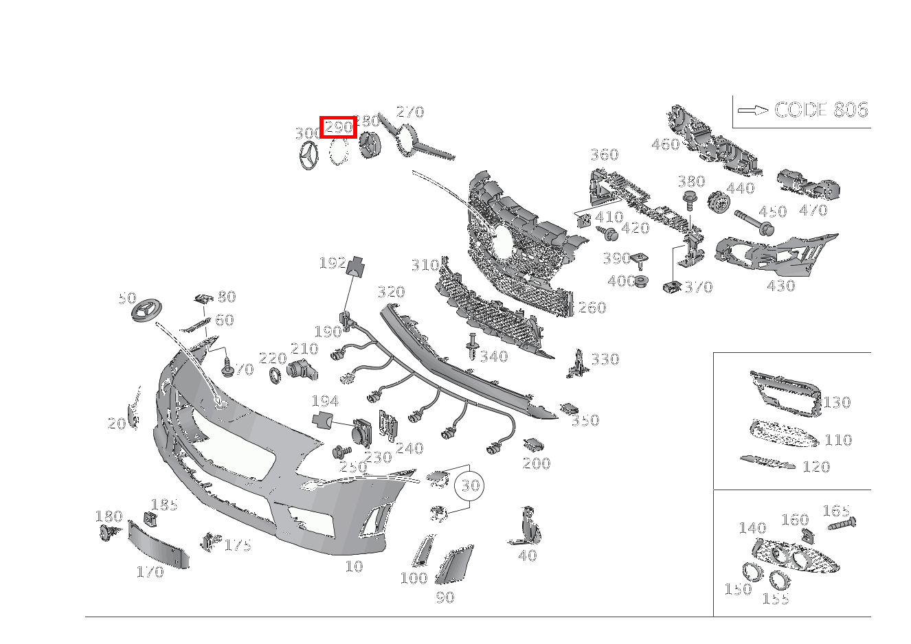 Grundplatte Vorn SLK350 BE 172 Grundplatte Vorn SLK350 BE 172