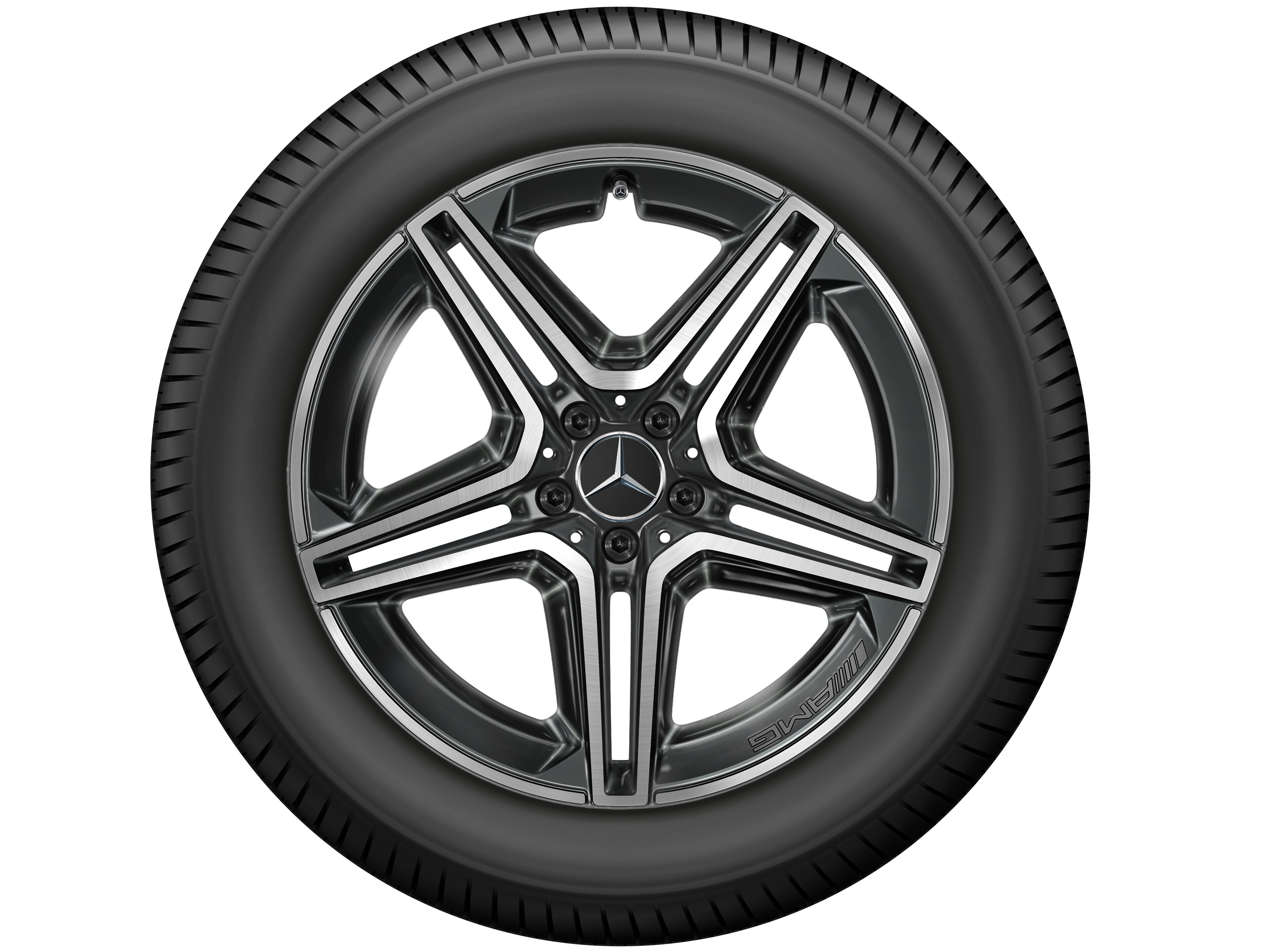 Mercedes-Benz - AMG 5-Doppelspeichen-Rad, 50,8 cm (20 Zoll), glanz AMG 5-Doppelspeichen-Rad, 50,8 cm (20 Zoll), glanz