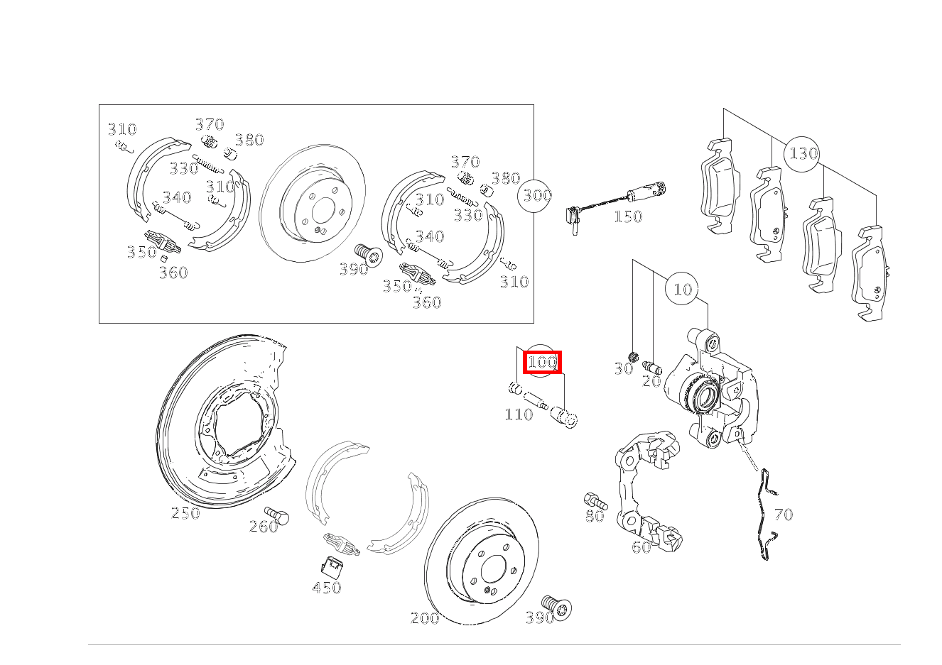 TEILESATZ FUEHRUNGSBUCHSE Teilesatz C 180 KOMPRESSOR T-Modell BlueEFFICIENCY 240 TEILESATZ FUEHRUNGSBUCHSE Teilesatz C 180 KOMPRESSOR T-Modell BlueEFFICIENCY 240
