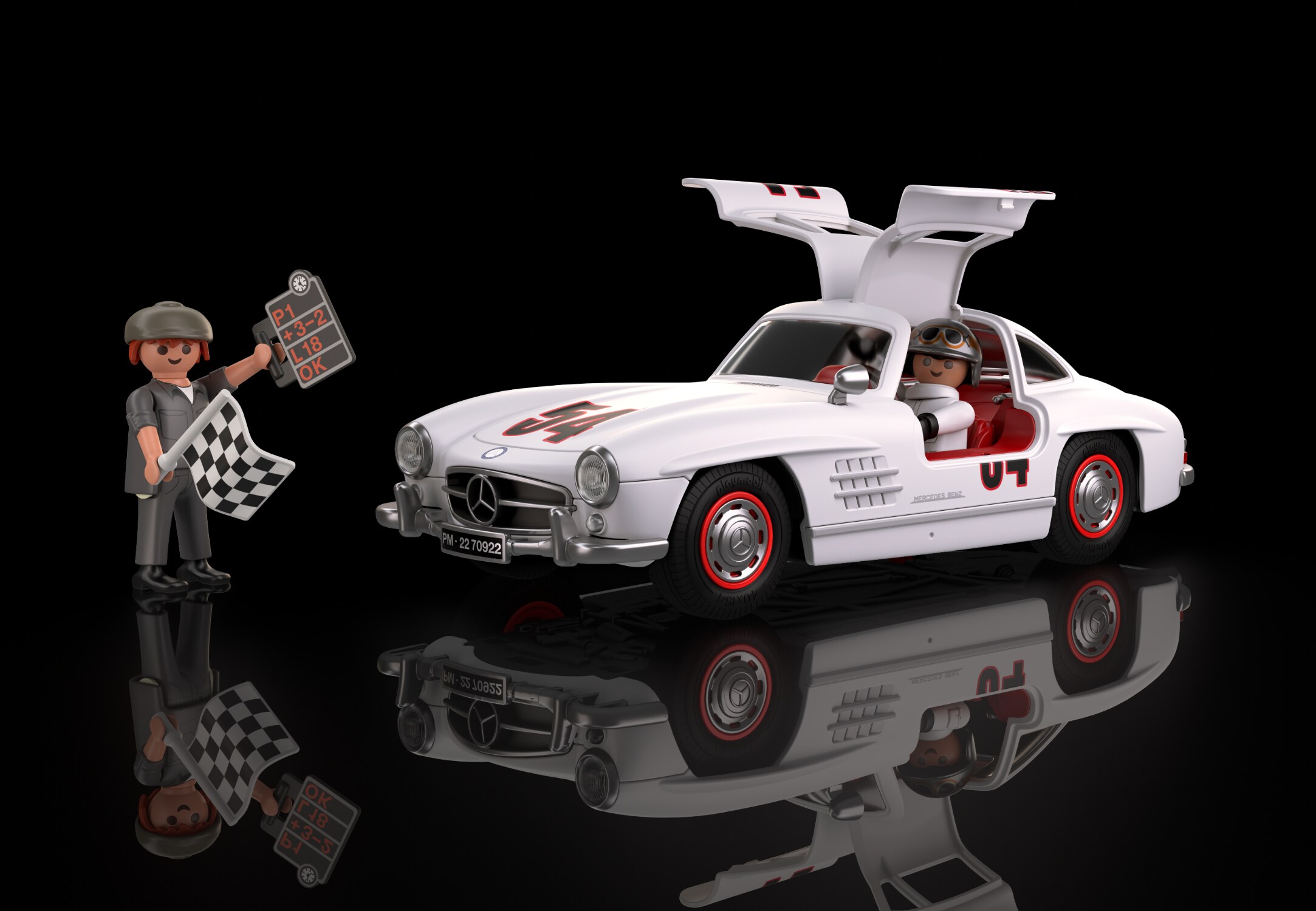 Mercedes-Benz - 300 SL Coupé (1954-1957) W 198, playmobil-Set