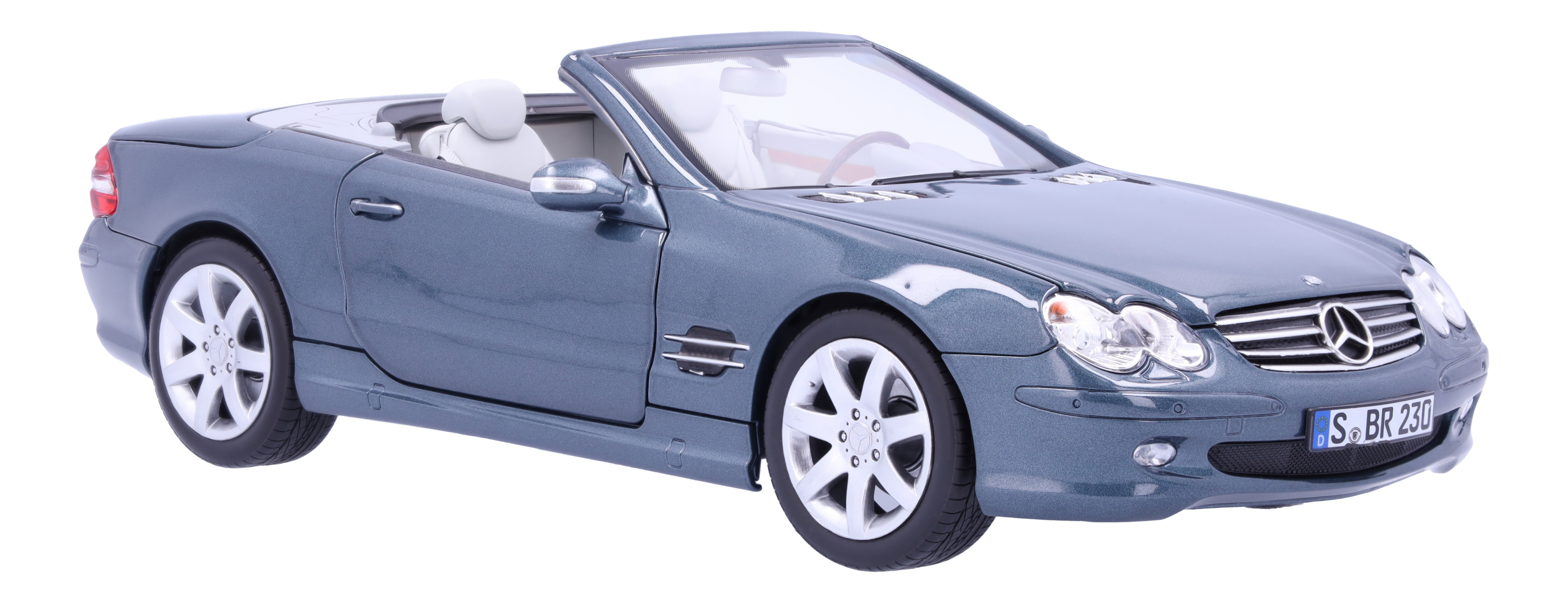 SL 500 R 230 (2001-2006) topasblau, Norev, 1:18