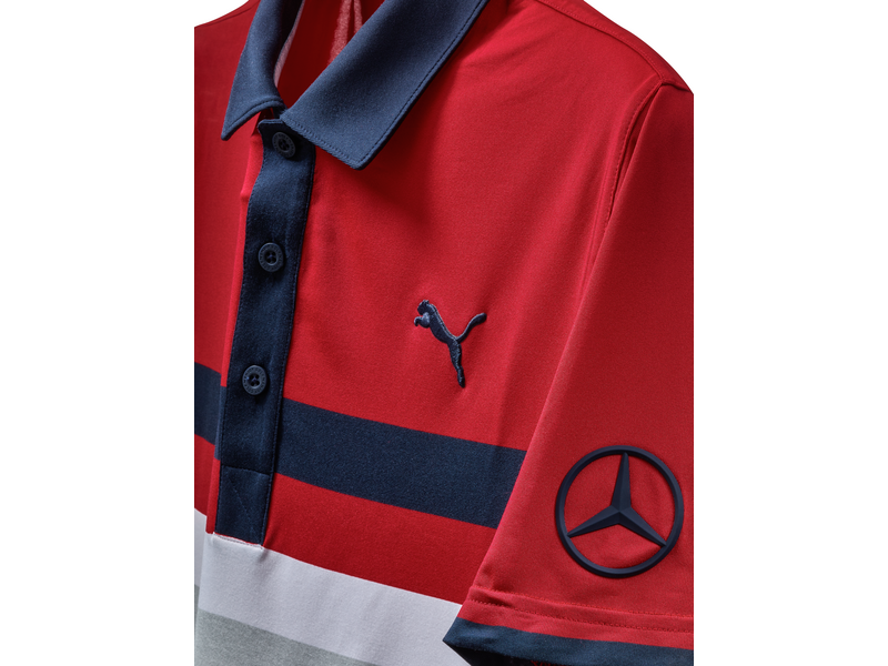 Golf-Poloshirt Herren, rot | S | B66450595 