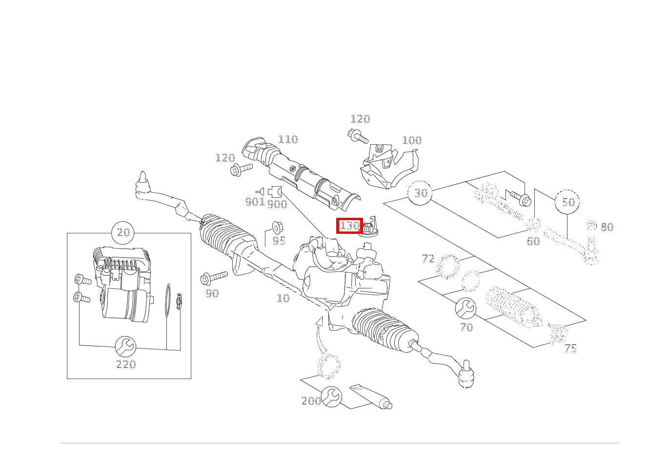 Schutzkappe LENKGETRIEBE B 180 246 Schutzkappe LENKGETRIEBE B 180 246