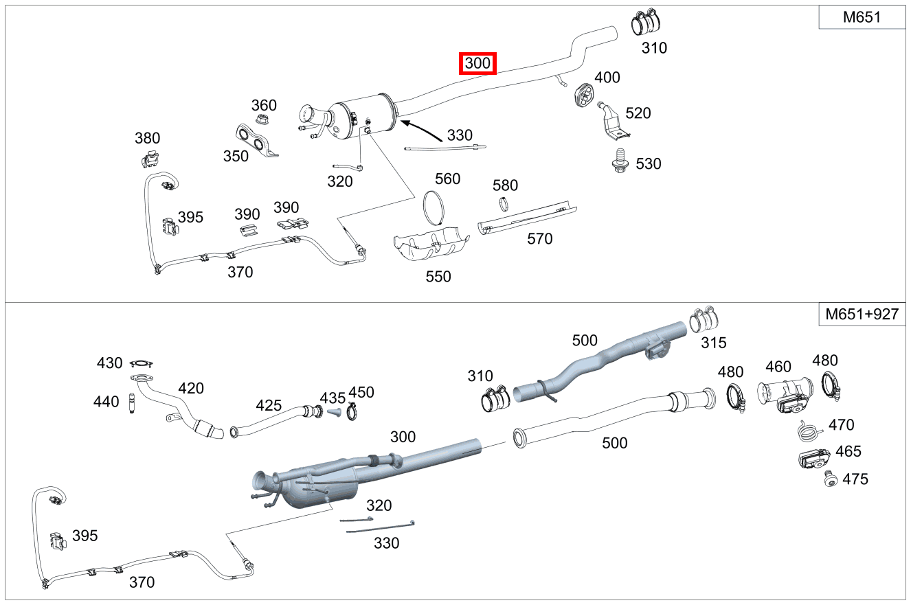 Abgasleitung Mitte ALSD A 160 d BCA 176 Abgasleitung Mitte ALSD A 160 d BCA 176