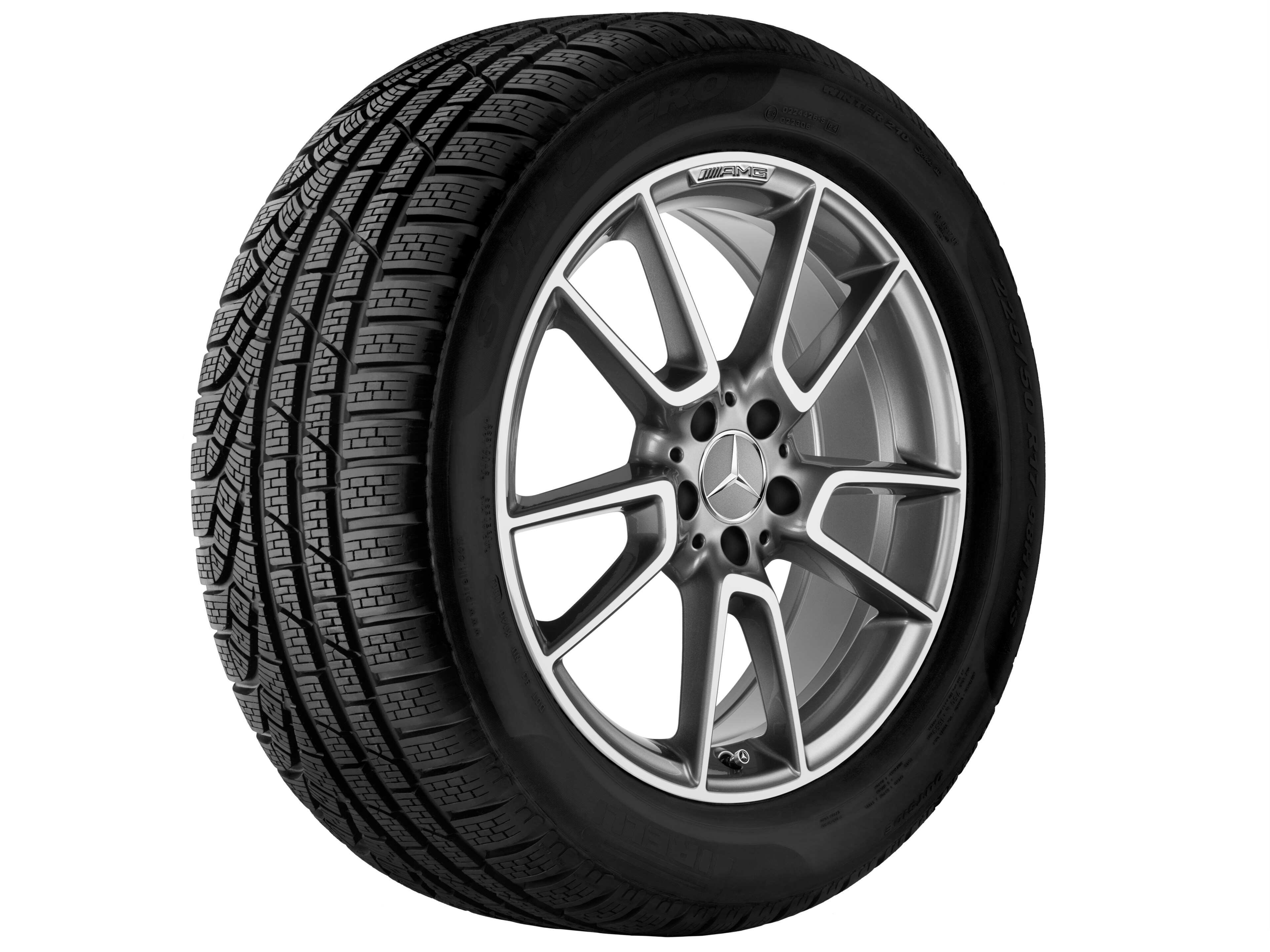 Mercedes-Benz - AMG 5-Doppelspeichen-Rad, 48,3 cm (19 Zoll) AMG 5-Doppelspeichen-Rad, 48,3 cm (19 Zoll)