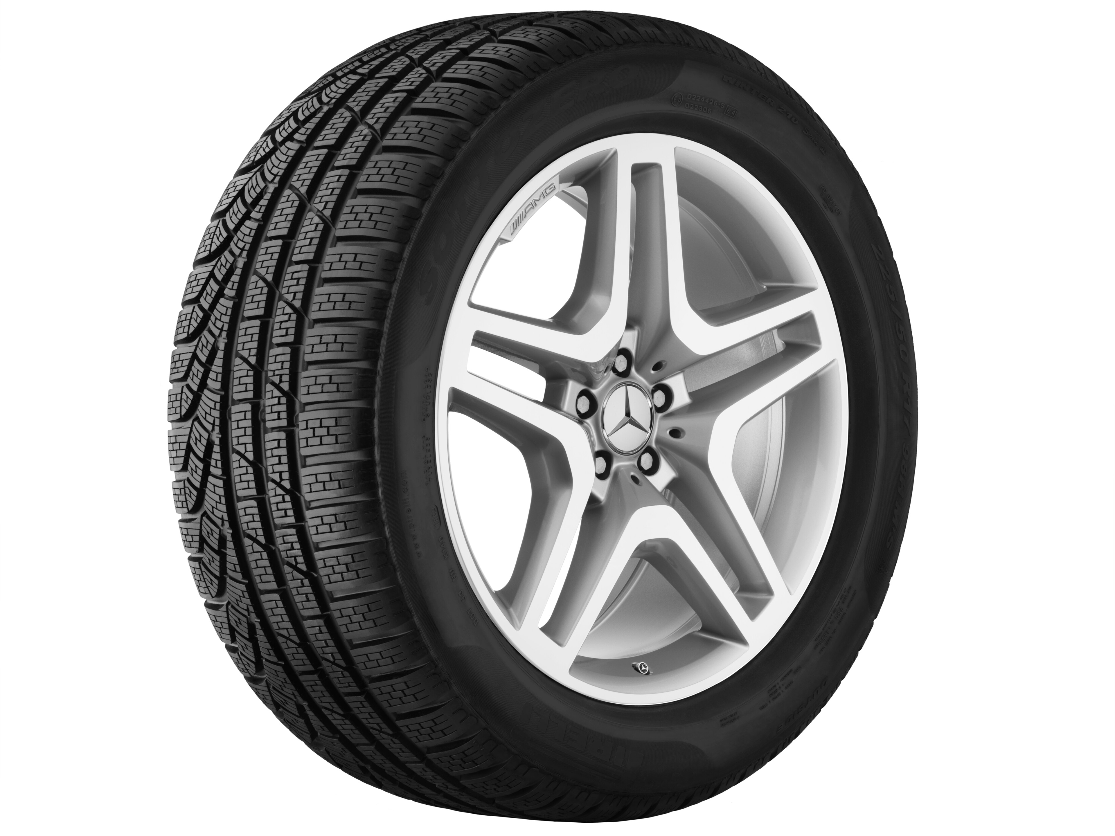 Mercedes-Benz - AMG 5-Doppelspeichen-Rad, 53,3 cm (21 Zoll) AMG 5-Doppelspeichen-Rad, 53,3 cm (21 Zoll)