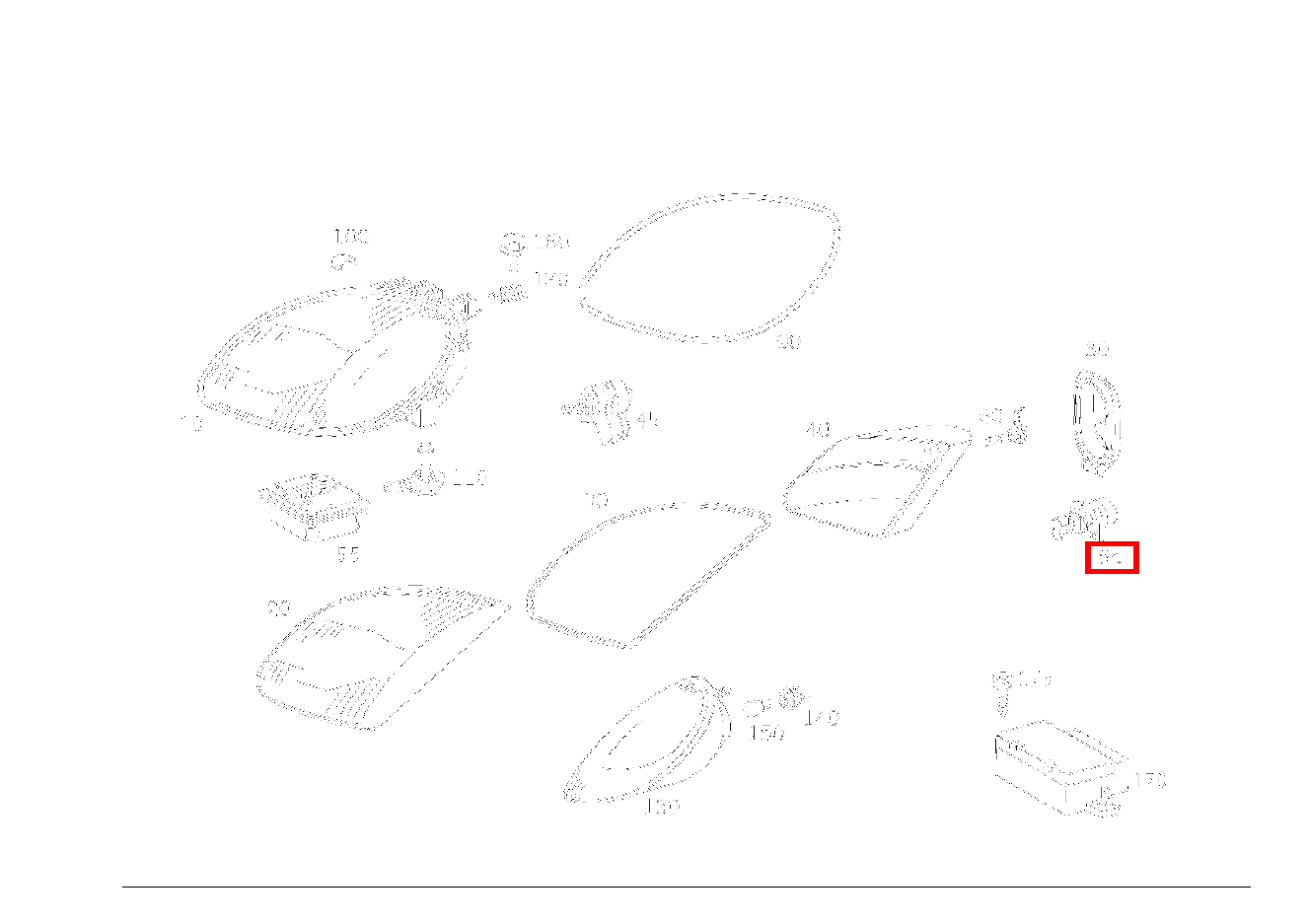 GASENTLAD.LAMPE ABBLENDLICHT, RECHTS; D2R 12V-35W SLK 320 AMG KOMP 170