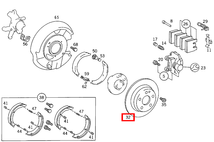 Bremsscheibe 300 TD 124 Bremsscheibe 300 TD 124