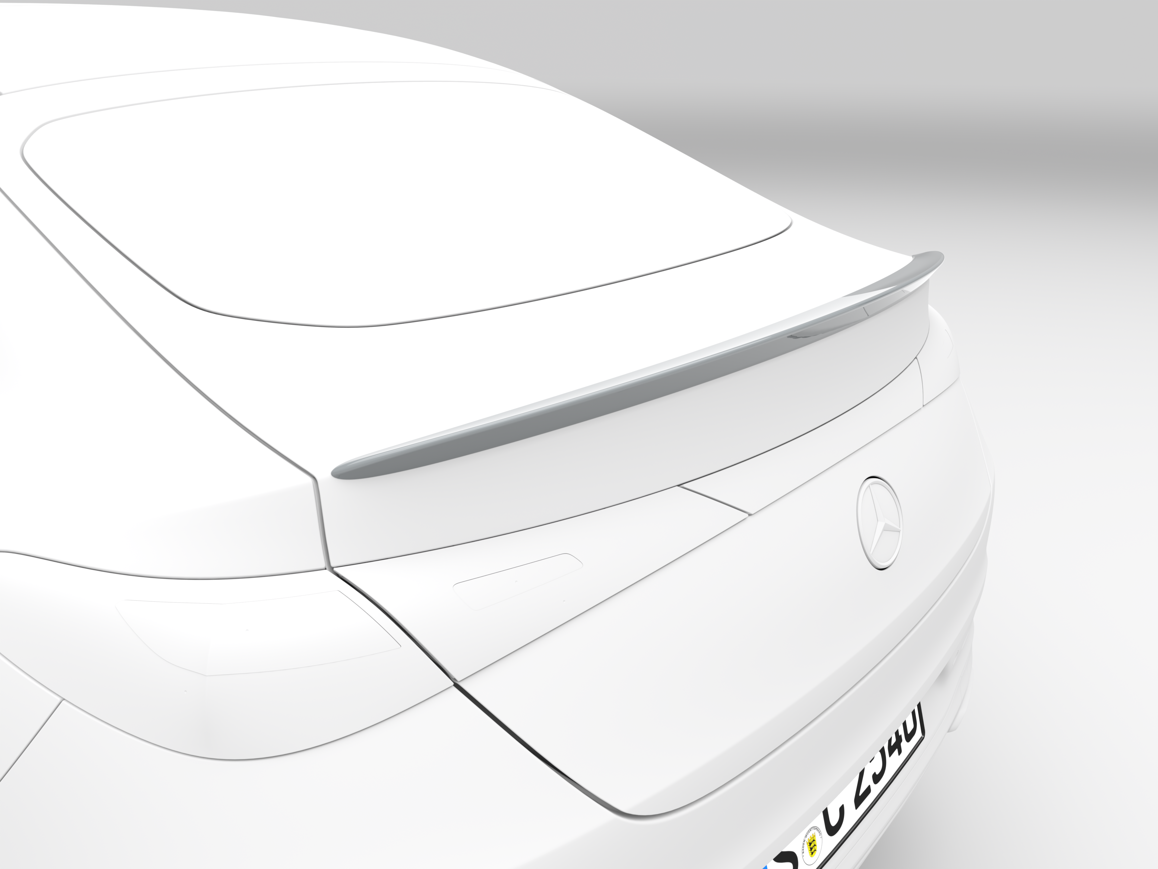 Mercedes-Benz - Heckspoiler Polyurethan, grundiert, GLC C254