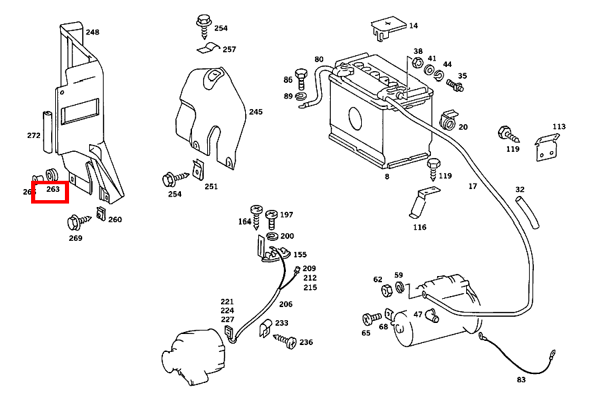 Durchführungstülle ABSCHIRMBLECH 300 TDT 123