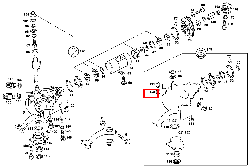 Dichtring 190 E 2.5-16 EVOLUTION II 201 Dichtring 190 E 2.5-16 EVOLUTION II 201