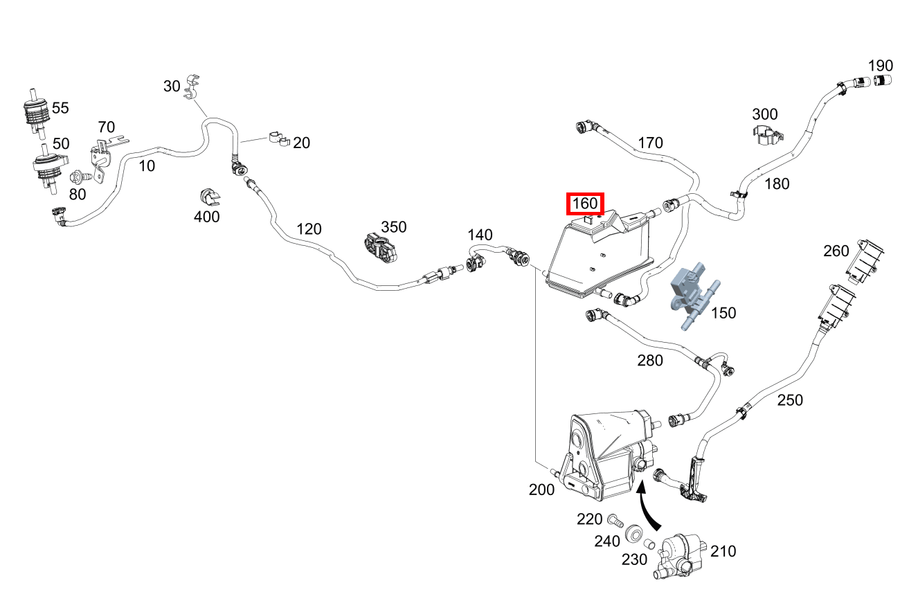 Aktivkohlefilter B 180 d 246 Aktivkohlefilter B 180 d 246