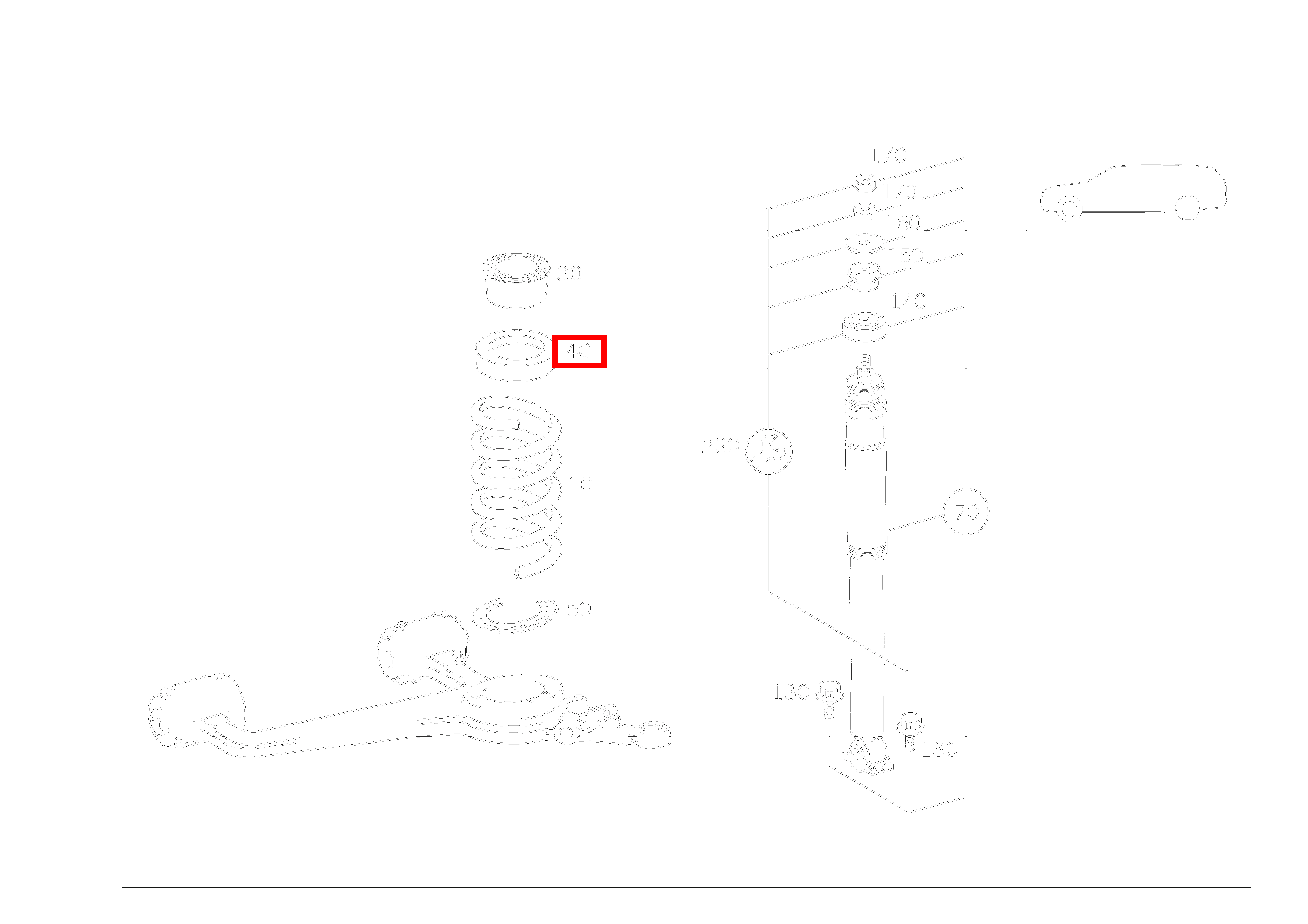 Schraubenfederbeilage NACH BEDARF; NOPPENZAHL: 5 (21 MM) E280 210