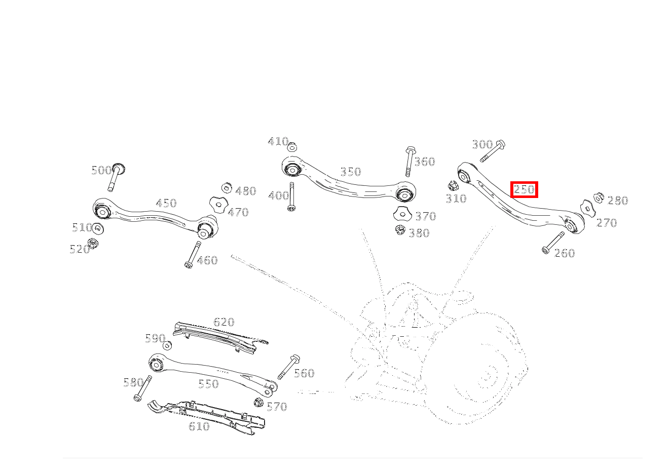 Sturzstrebe Links E 350 d Cabriolet 253 Sturzstrebe Links E 350 d Cabriolet 253