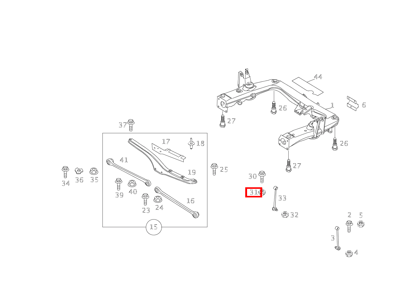 Mutter M8 GLC 300 de 4MATIC 254 Mutter M8 GLC 300 de 4MATIC 254