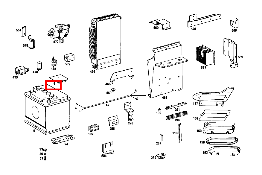 Schutzkappe 220 SE b/C 111