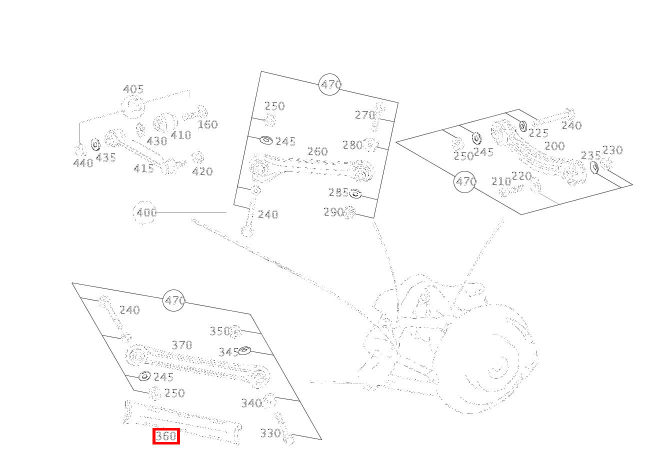 Schutzblech SCHUBSTREBE C 320 Sportcoupé 203 Schutzblech SCHUBSTREBE C 320 Sportcoupé 203