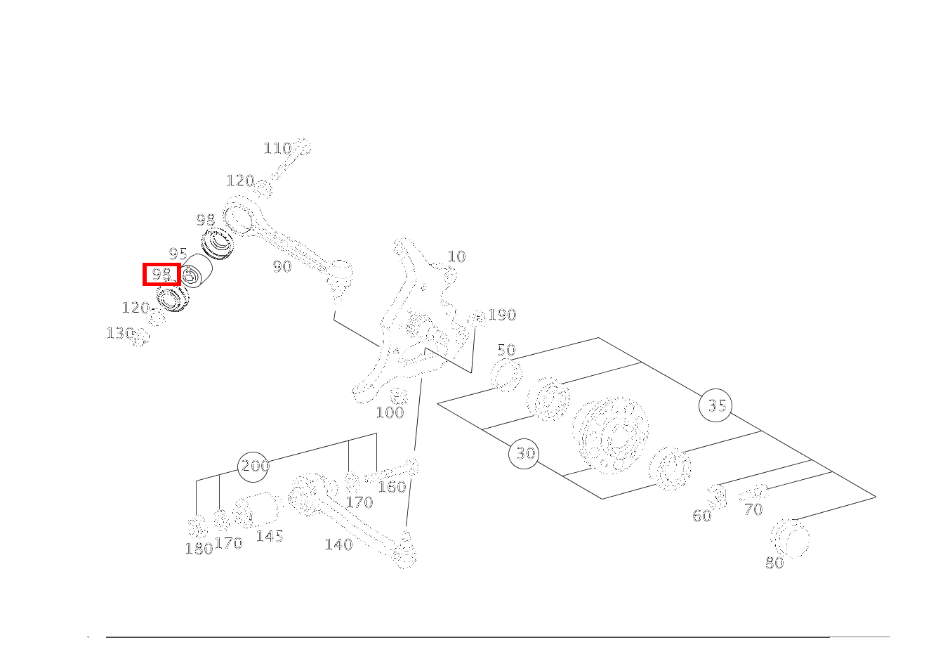 Elastomermanschette ABDECKUNG HYDROLAGER LINKS UND RECHTS C 320 Sportcoupé 203 Elastomermanschette ABDECKUNG HYDROLAGER LINKS UND RECHTS C 320 Sportcoupé 203