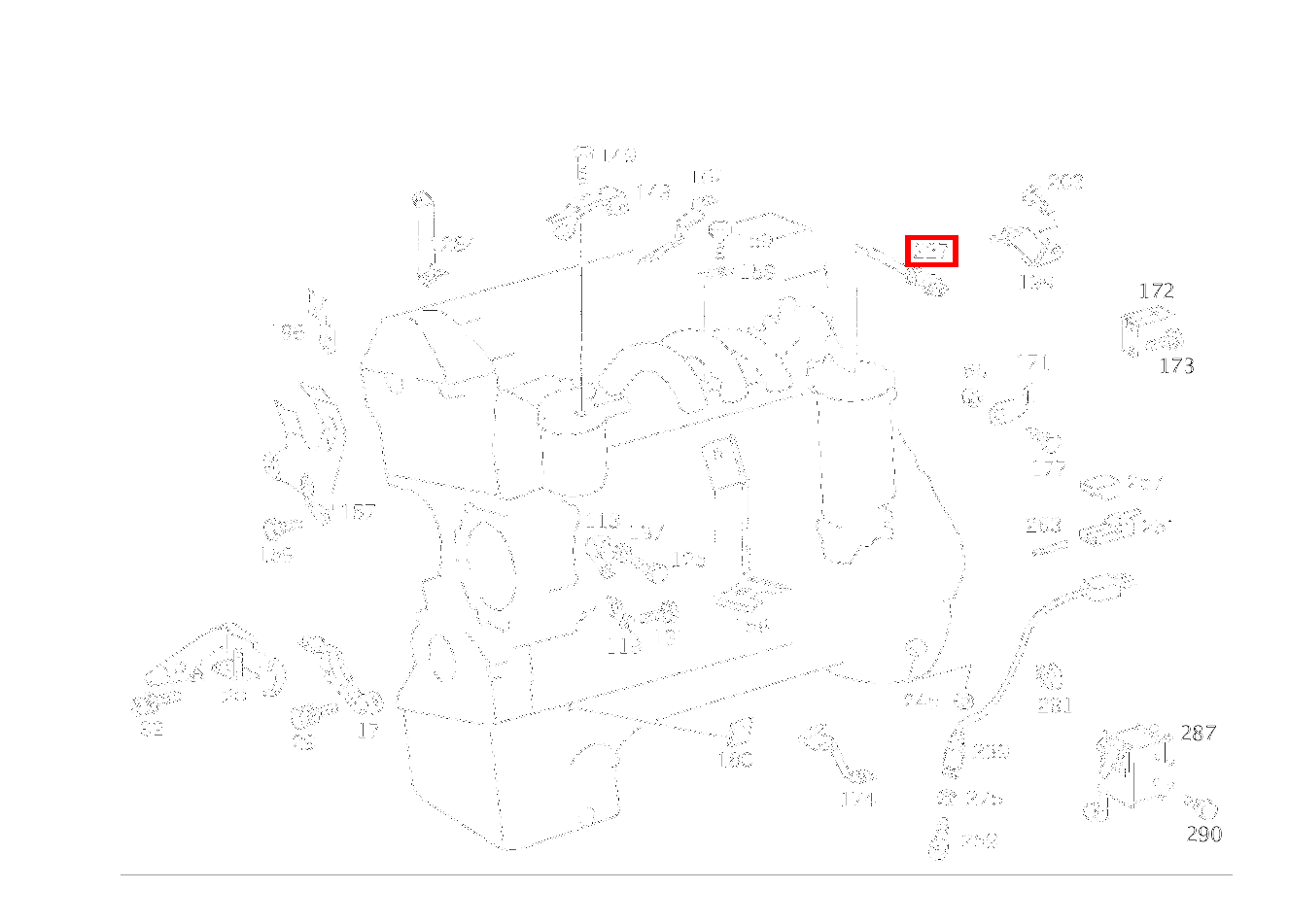 STABGLUEHKERZE 190 D Limousine 201