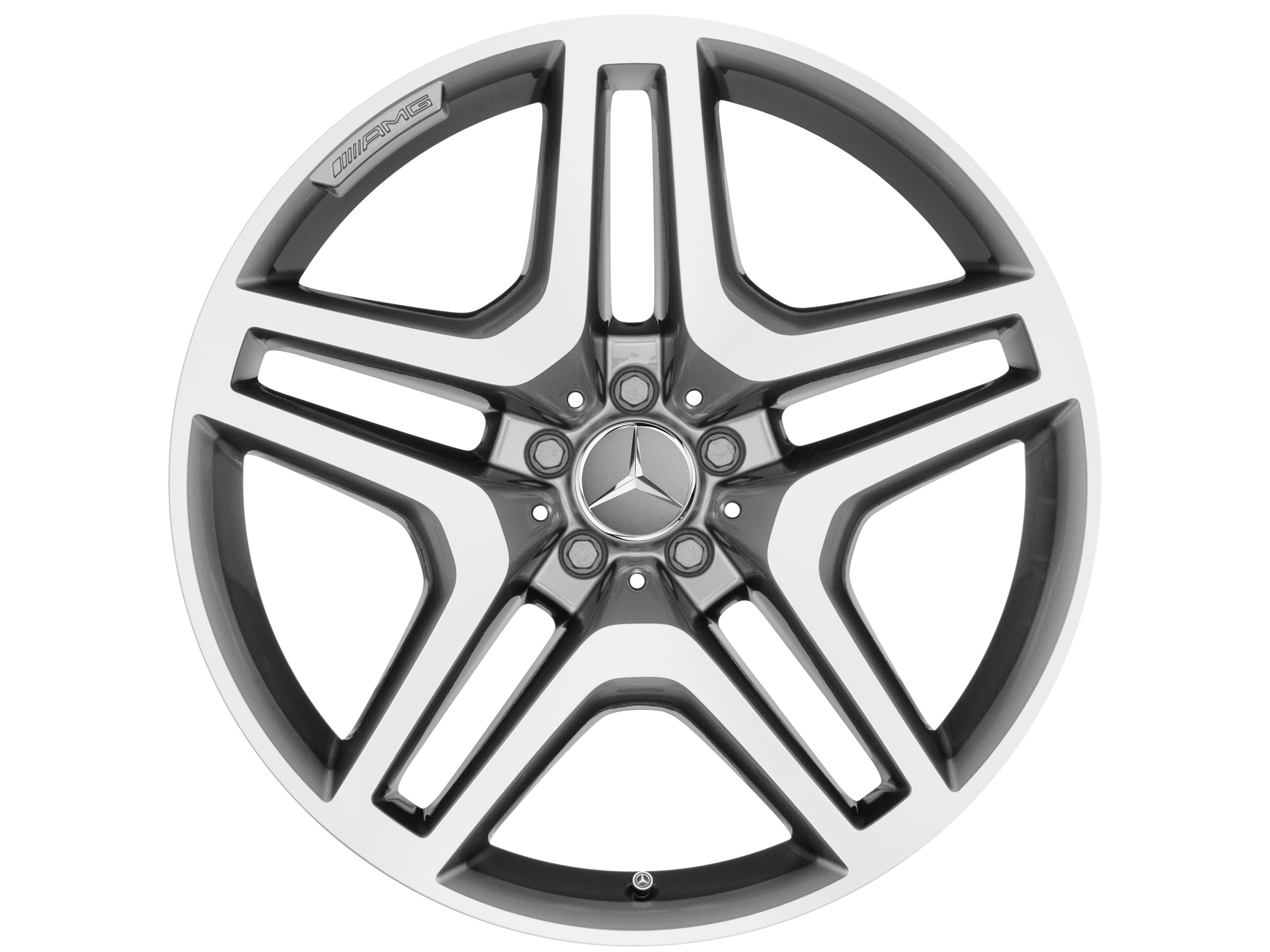 Mercedes-Benz - AMG 5-Doppelspeichen-Rad, 53,3 cm (21 Zoll) AMG 5-Doppelspeichen-Rad, 53,3 cm (21 Zoll)