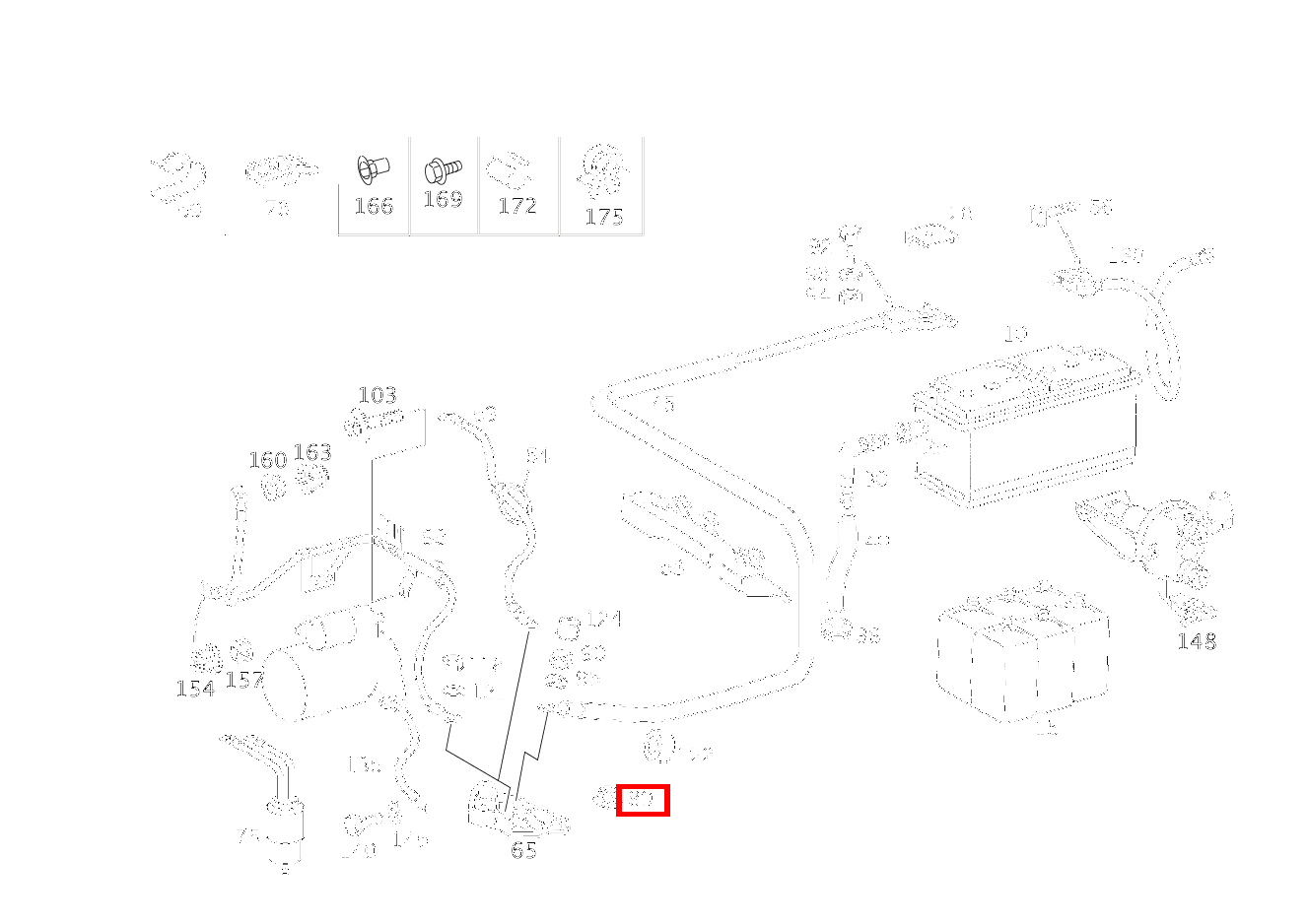 Mutter LEITUNGSVERBINDER AN STIRNWAND; M6 C 200 T CDI 202 Mutter LEITUNGSVERBINDER AN STIRNWAND; M6 C 200 T CDI 202