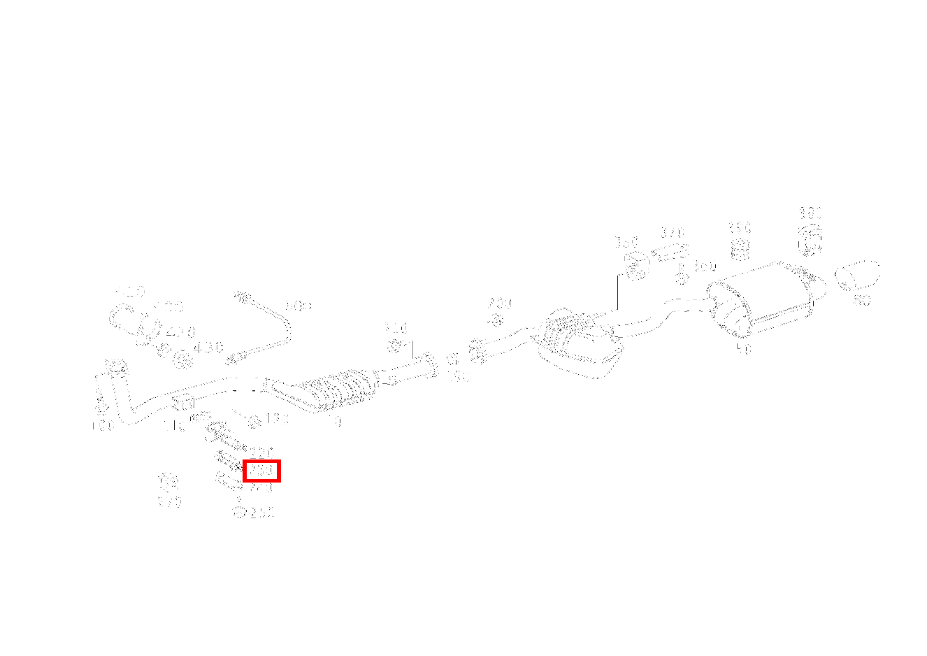 DAEMPFUNGSPLATTE AUSPUFFROHR VORN AN GETRIEBE SLK 230 KOMPRESSOR Roadster 170