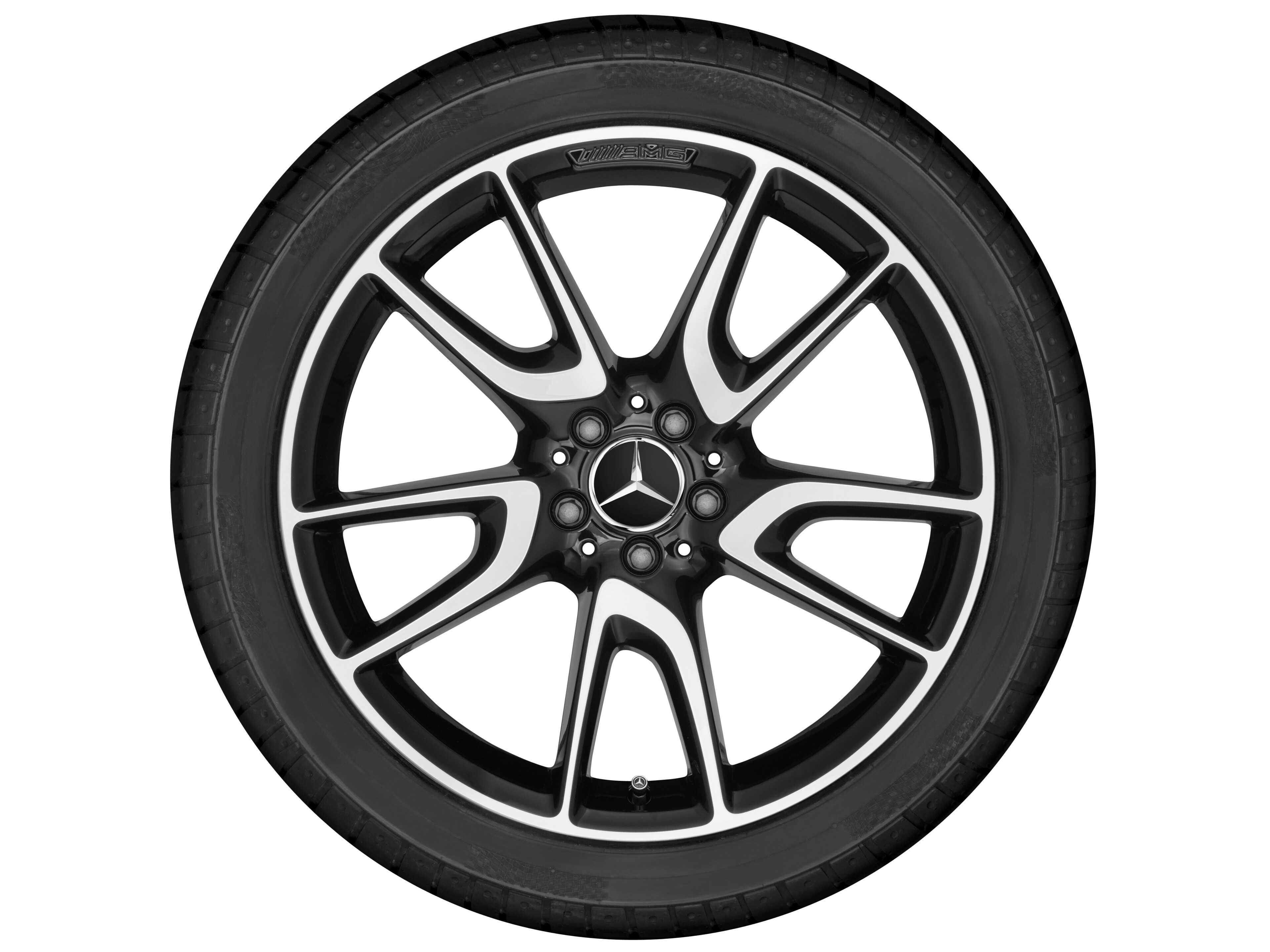 Mercedes-Benz - AMG 5-Doppelspeichen-Rad, 53,3 cm (21 Zoll) AMG 5-Doppelspeichen-Rad, 53,3 cm (21 Zoll)