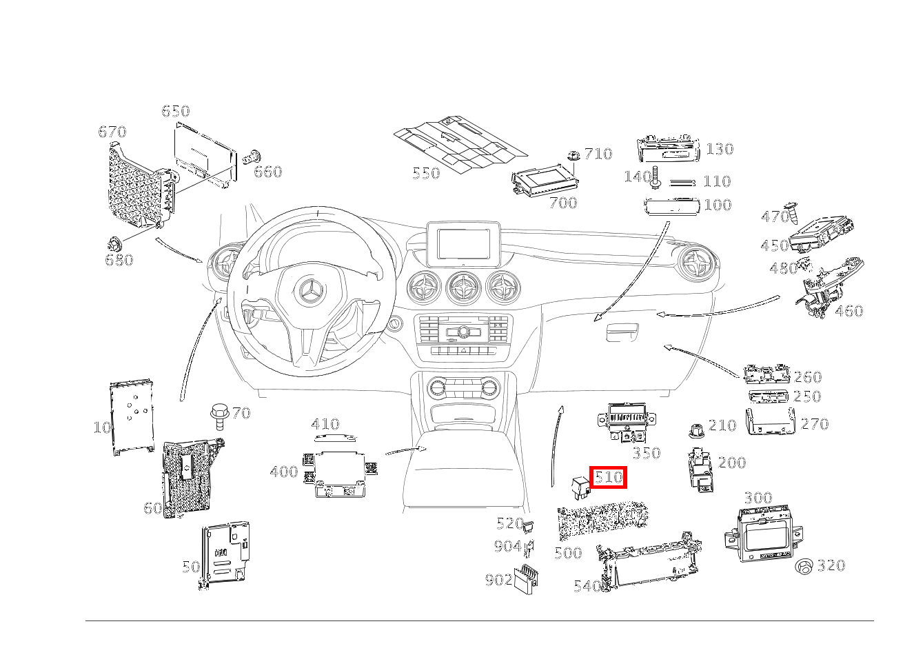 Relais STECKPLATZ E B220 4M 246 Relais STECKPLATZ E B220 4M 246